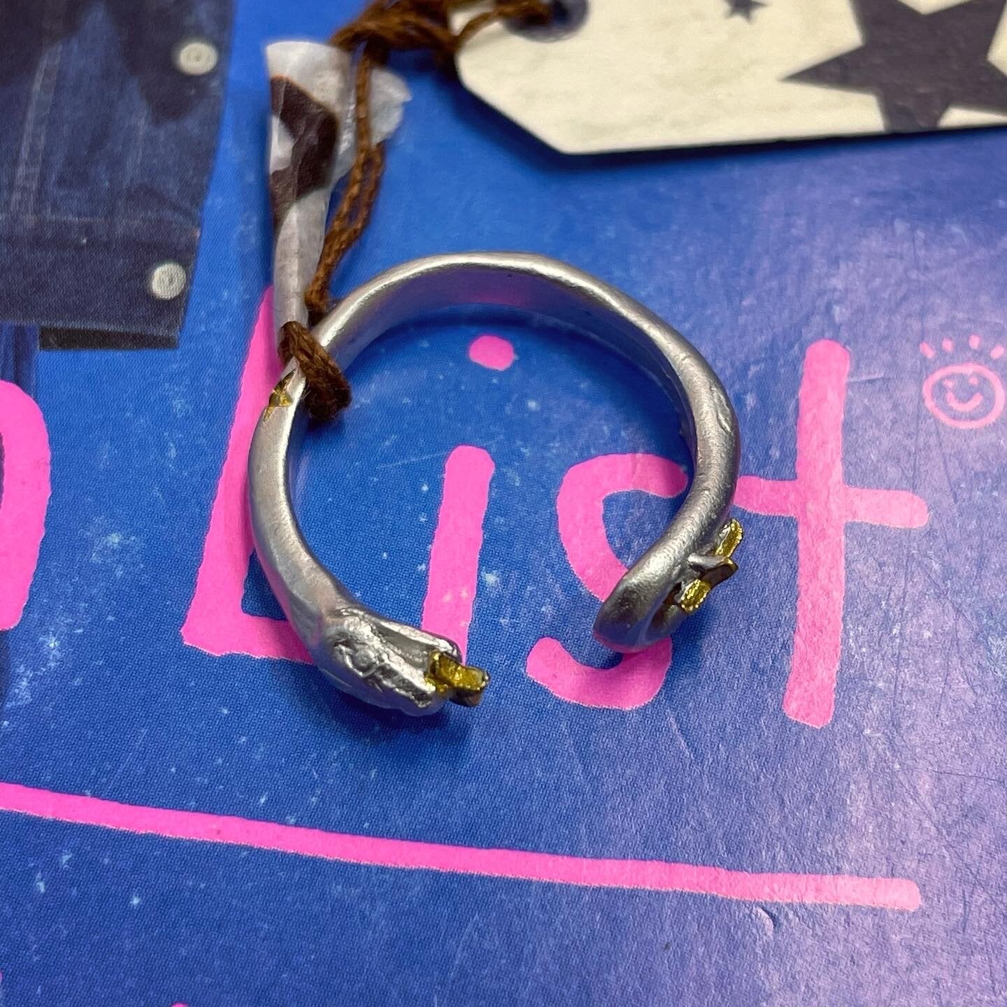 Sale- Palanrt Poc Snake Ring, made in Japan
