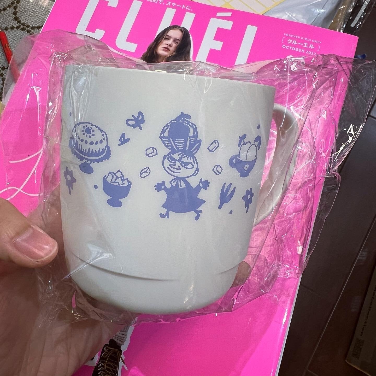 Little My White ABS Cup, made in Japan