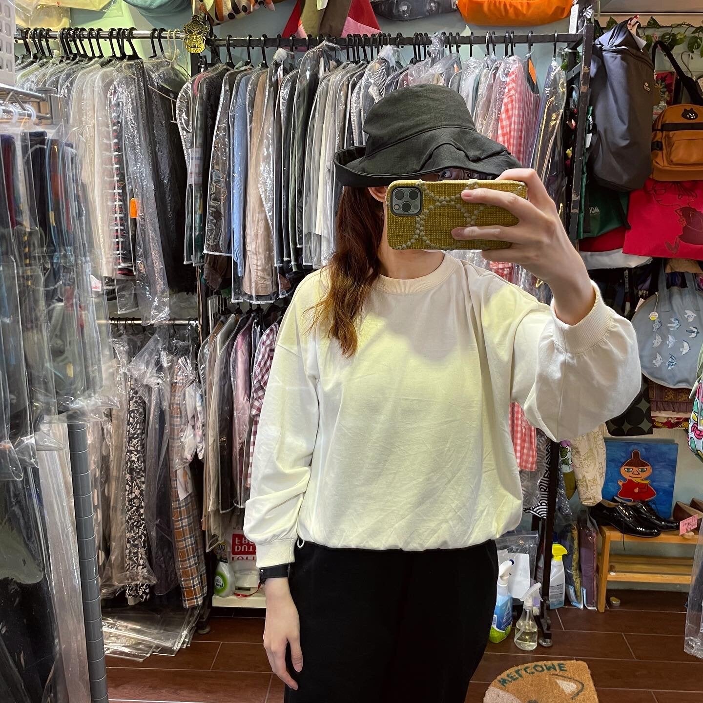 Sale- Ohana Bucket Charcoal Hat