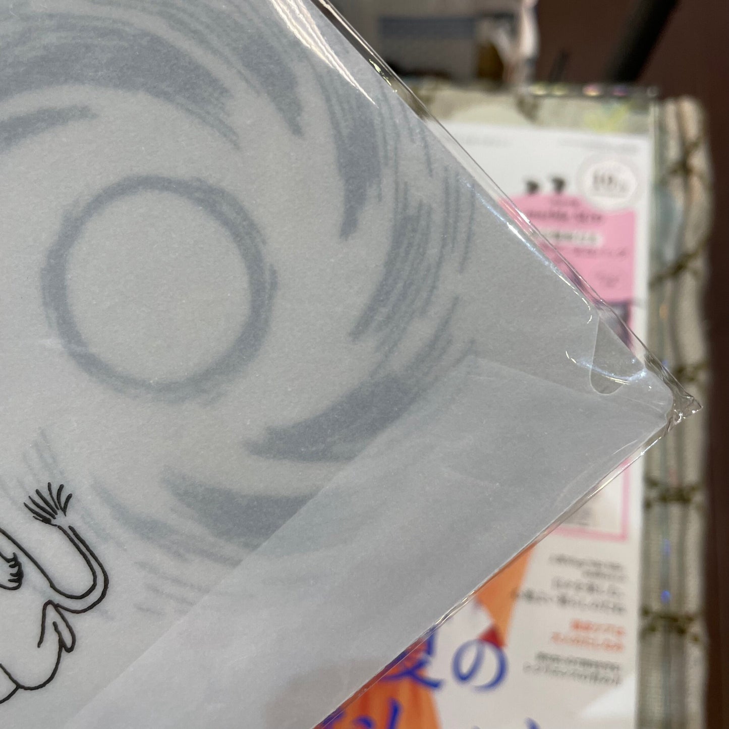 Moomin and Little My Paper File Folder, 2 pieces per set, made in Japan