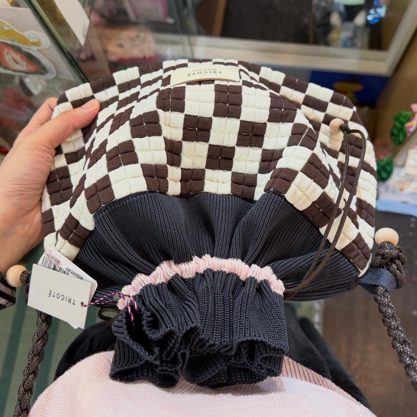 Tricotē PIXEL Shoulder Pouch Bag, made in Japan
