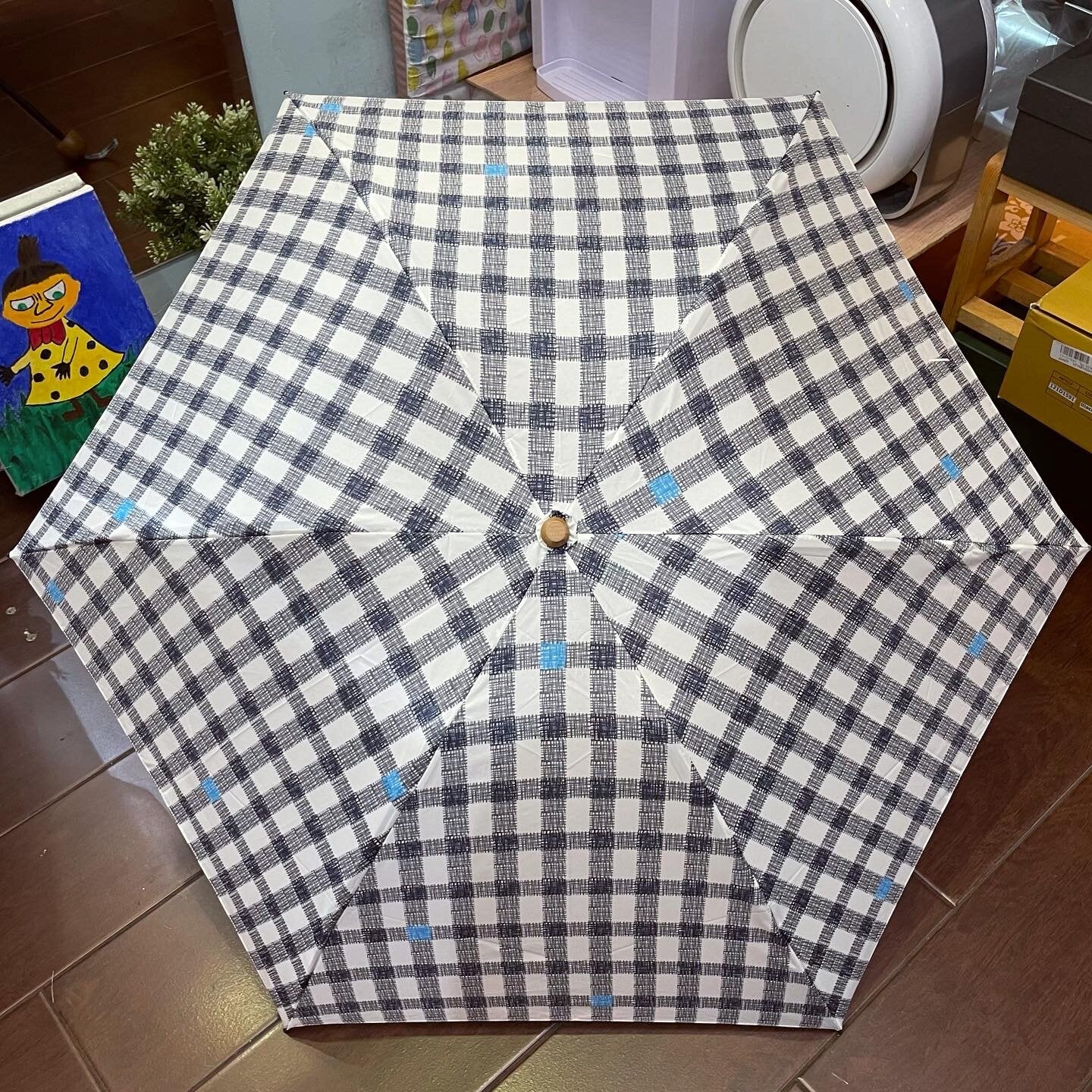 Gingham Umbrella, 2 Colors