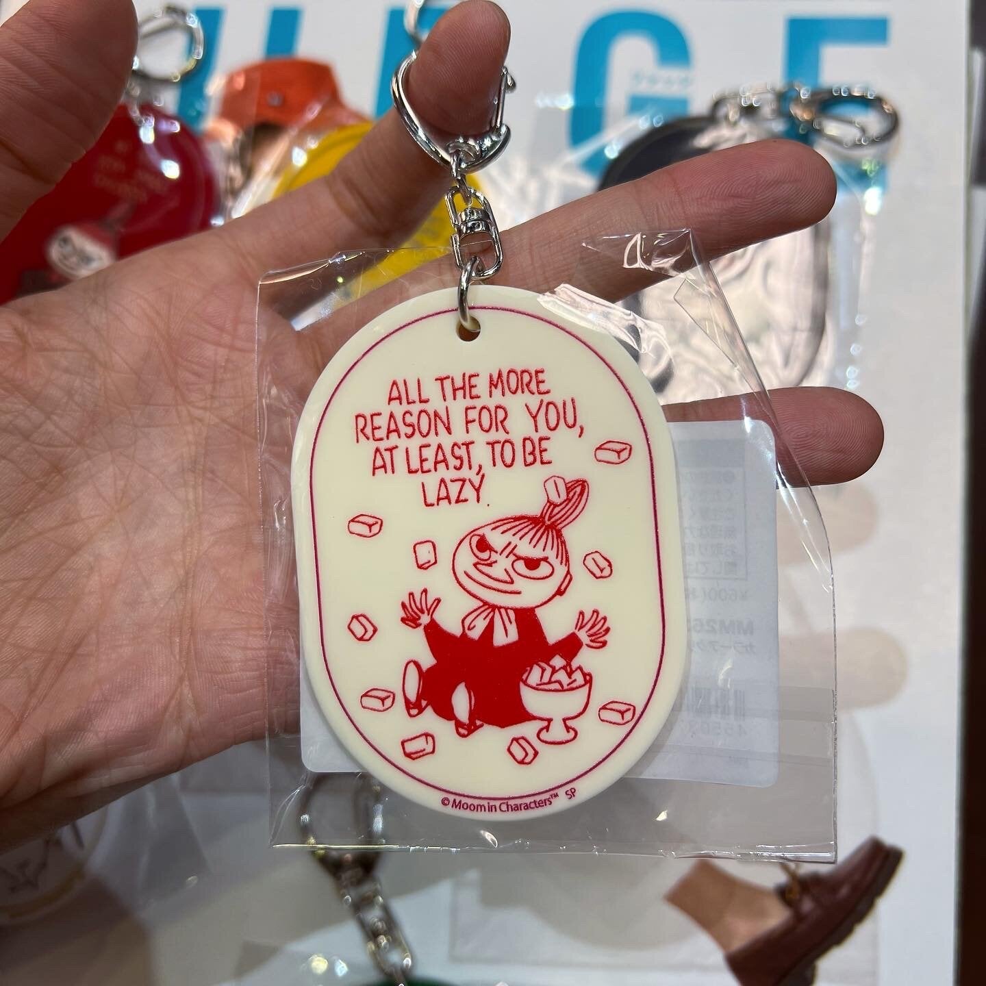 Sale- Moomin Key Charm, 6 patterns