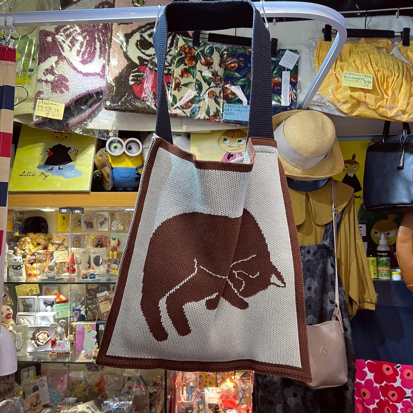 Sale- French Bull Cat ToteBag, made in Japan