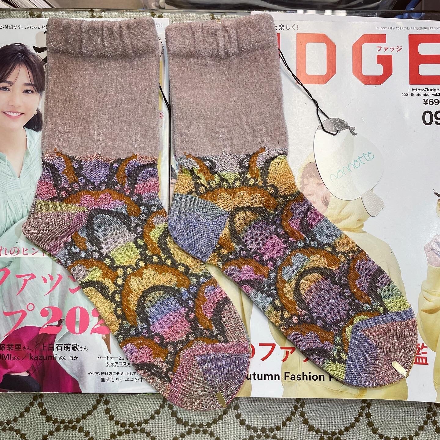 Sale- Nonnette Pink Socks, made in Japan