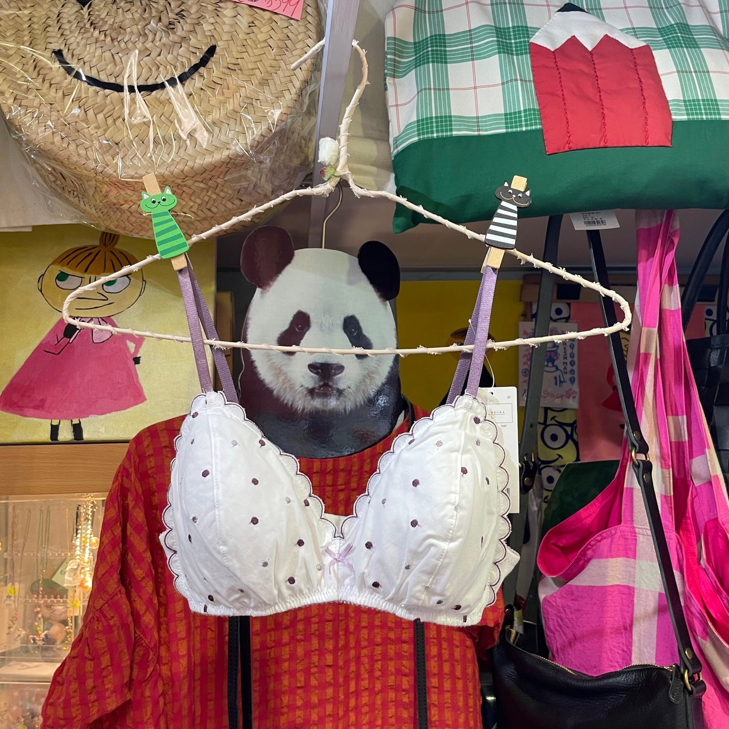 Sale- Une nana cool Daifuku Set (Wireless Bra and Underwear), 2 Colors