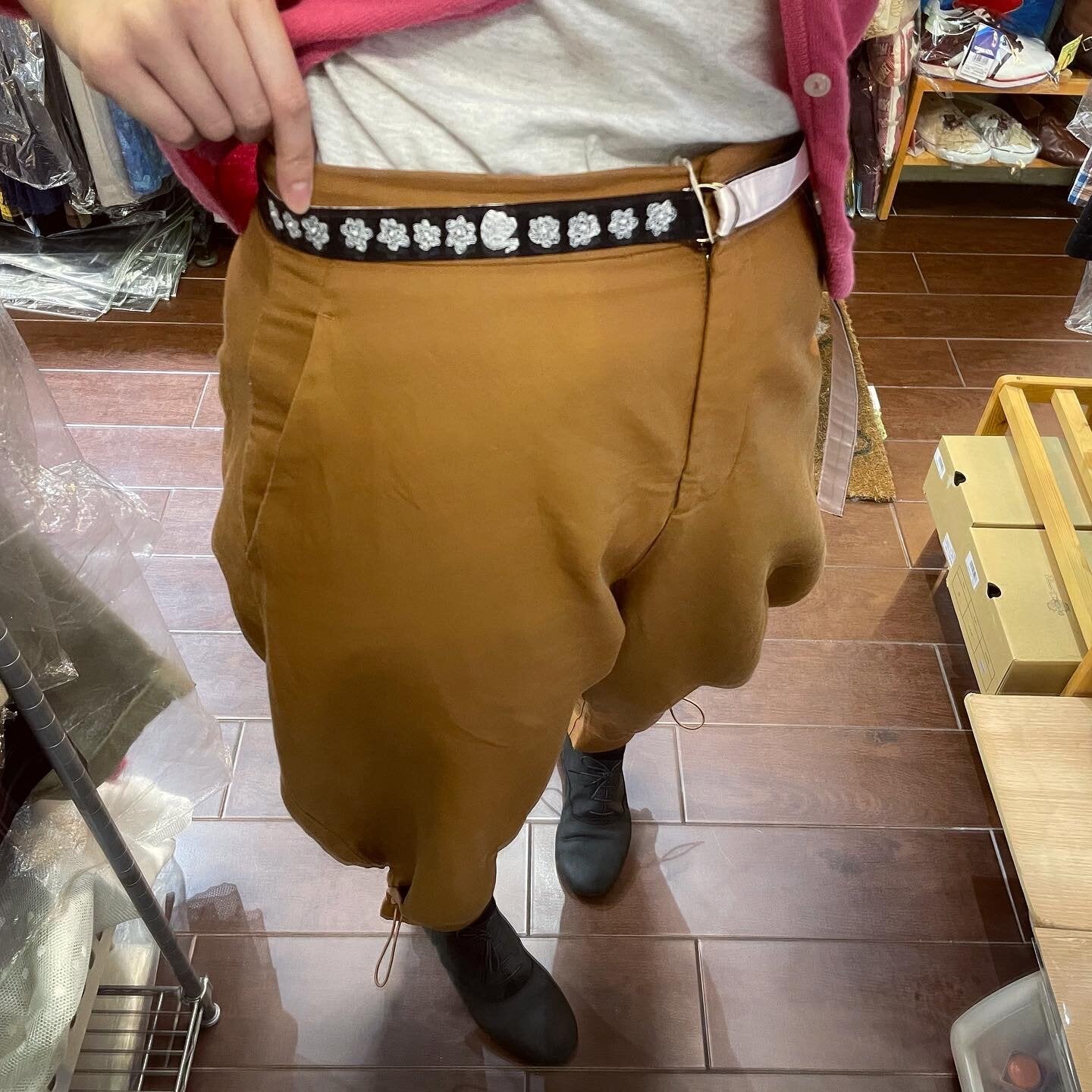 Sale- Haupia Embroidery 2Way Belt, made in Japan