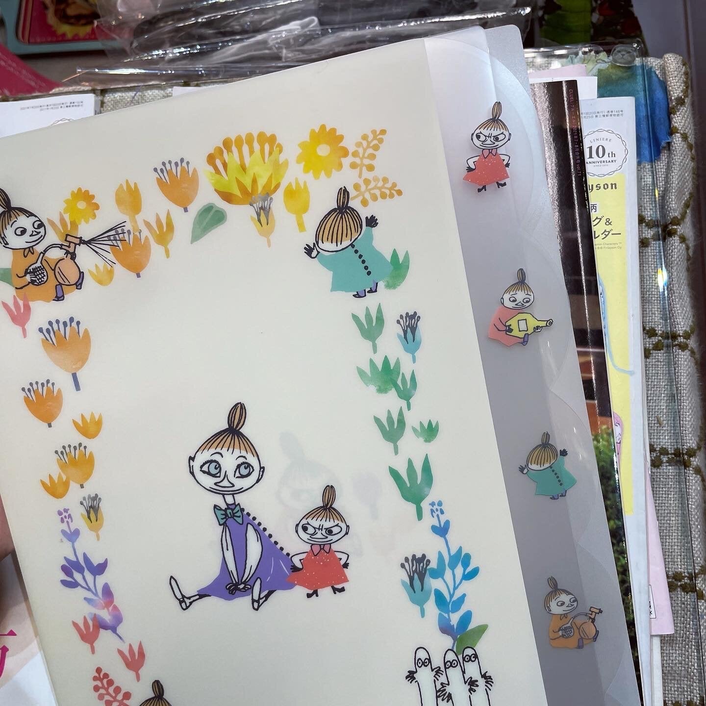 Little My A4 File Folder, made in Japan