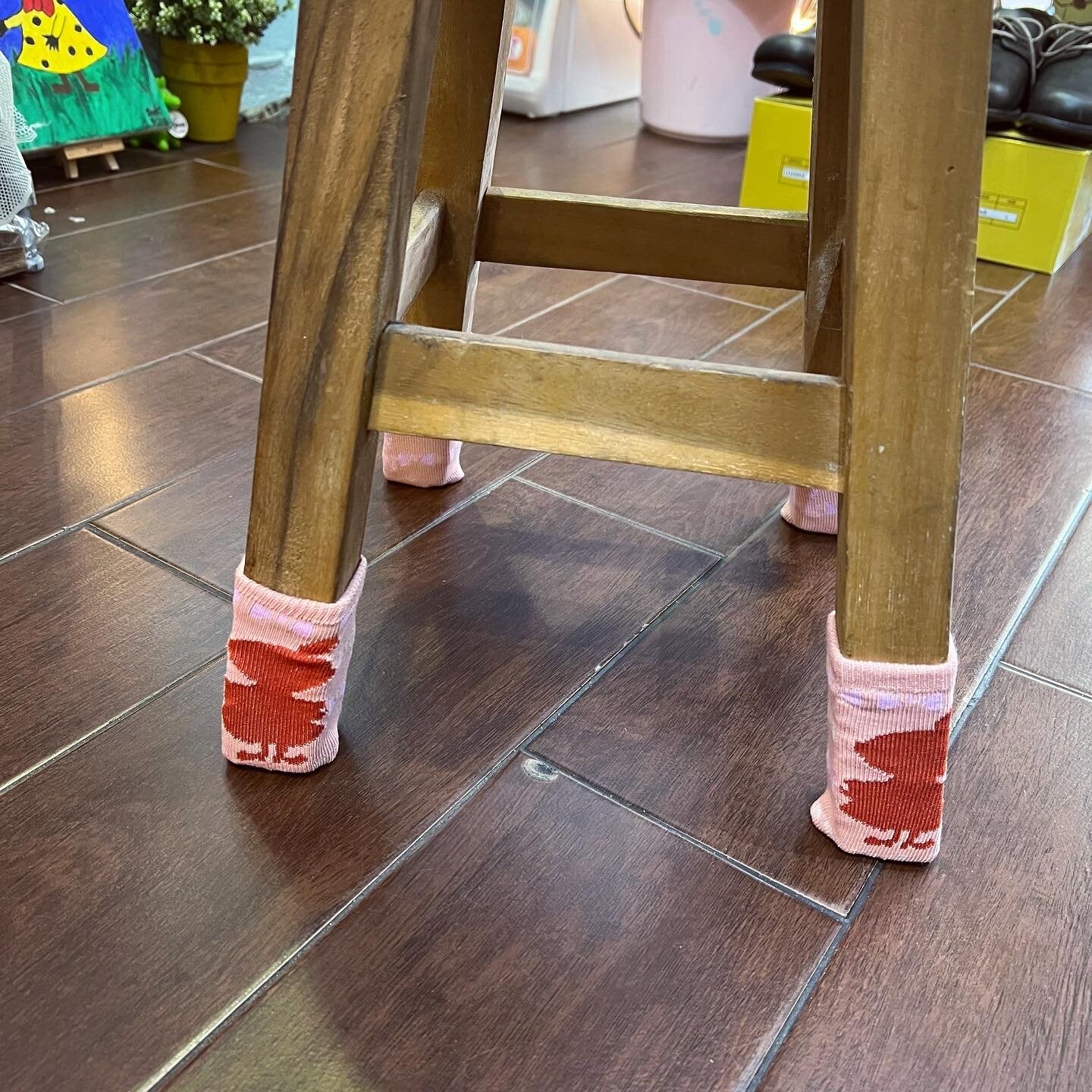 Little My Pink Chair Socks