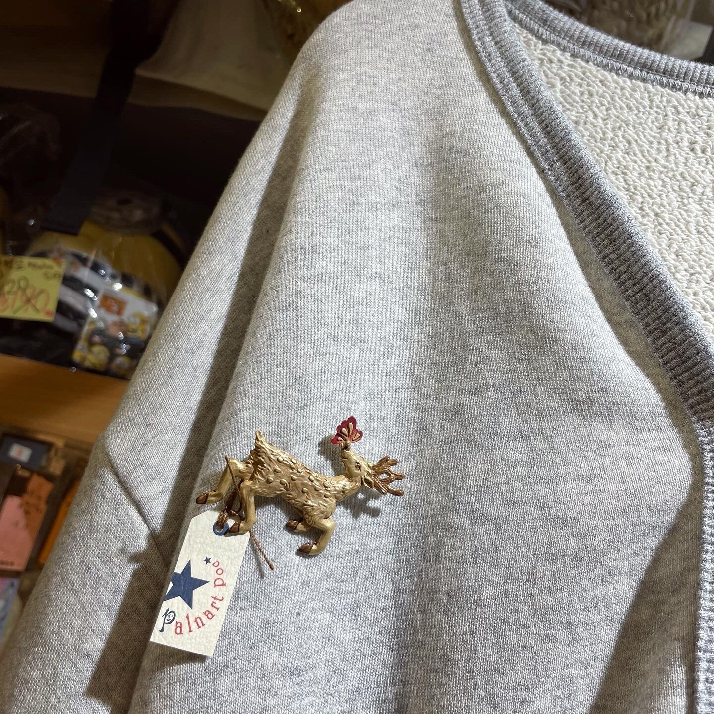 Palnart Poc Deer 🦌 Brooch, made in Japan
