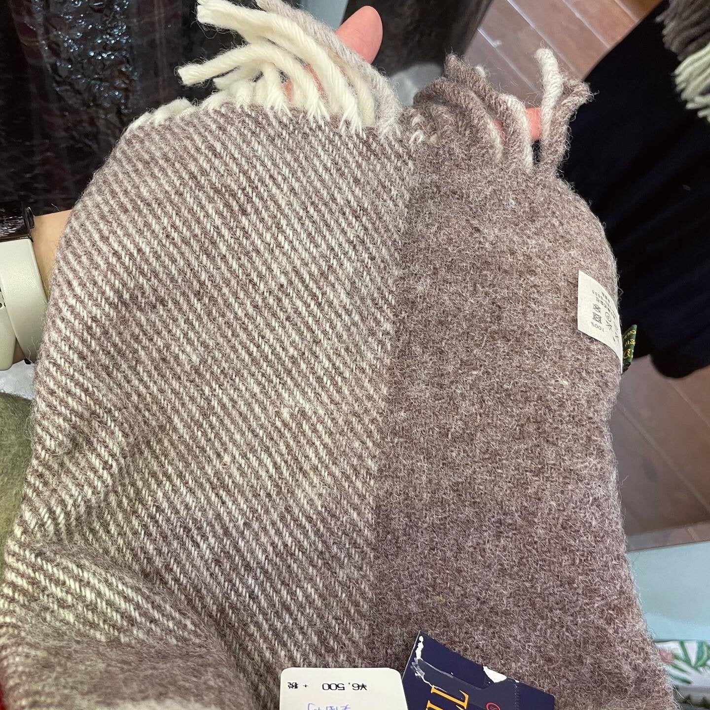 Sale- Tweedmill Wool Scarf, made in British
