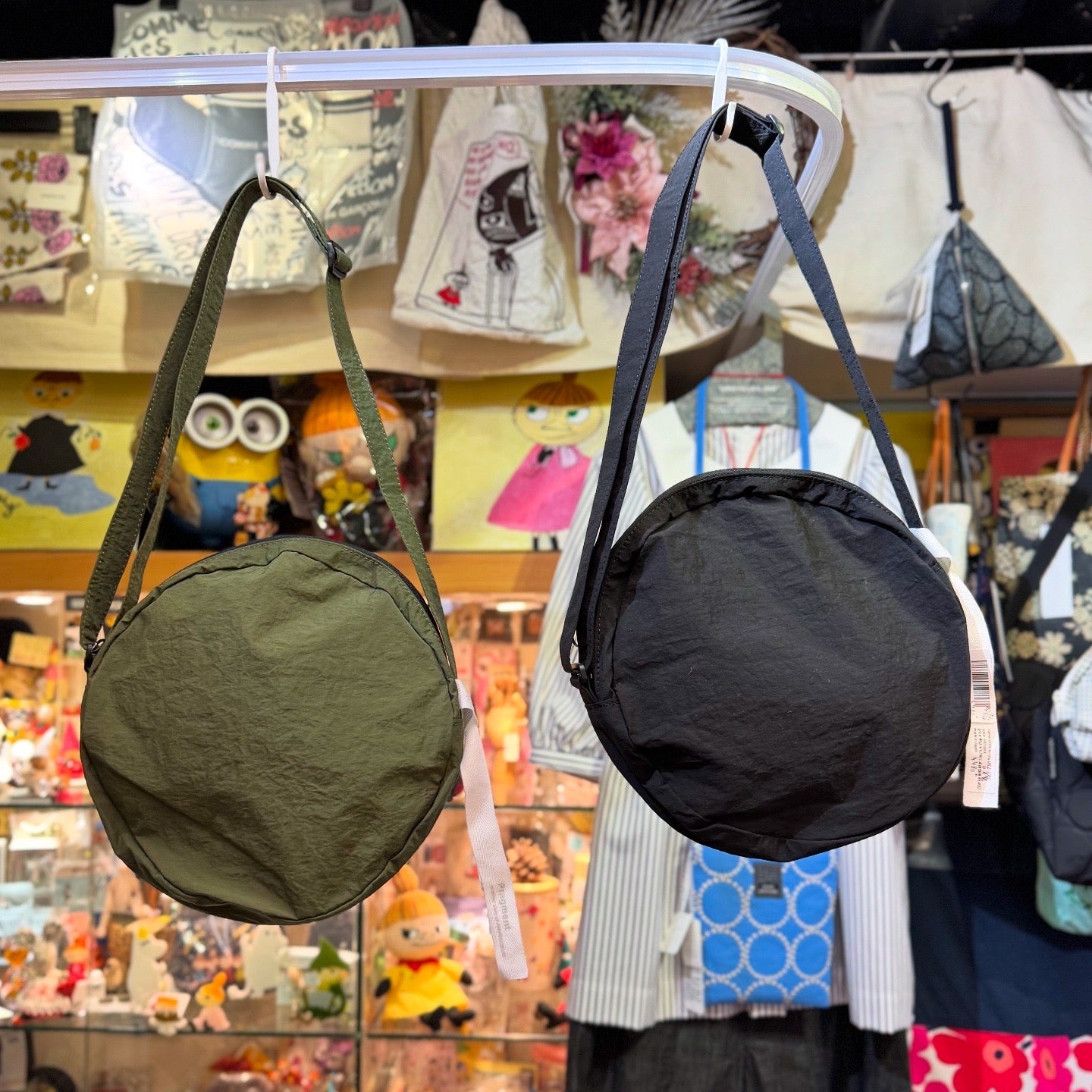 Anvocoeur Circle Nylon Bag, 2 Colors, made in Japan