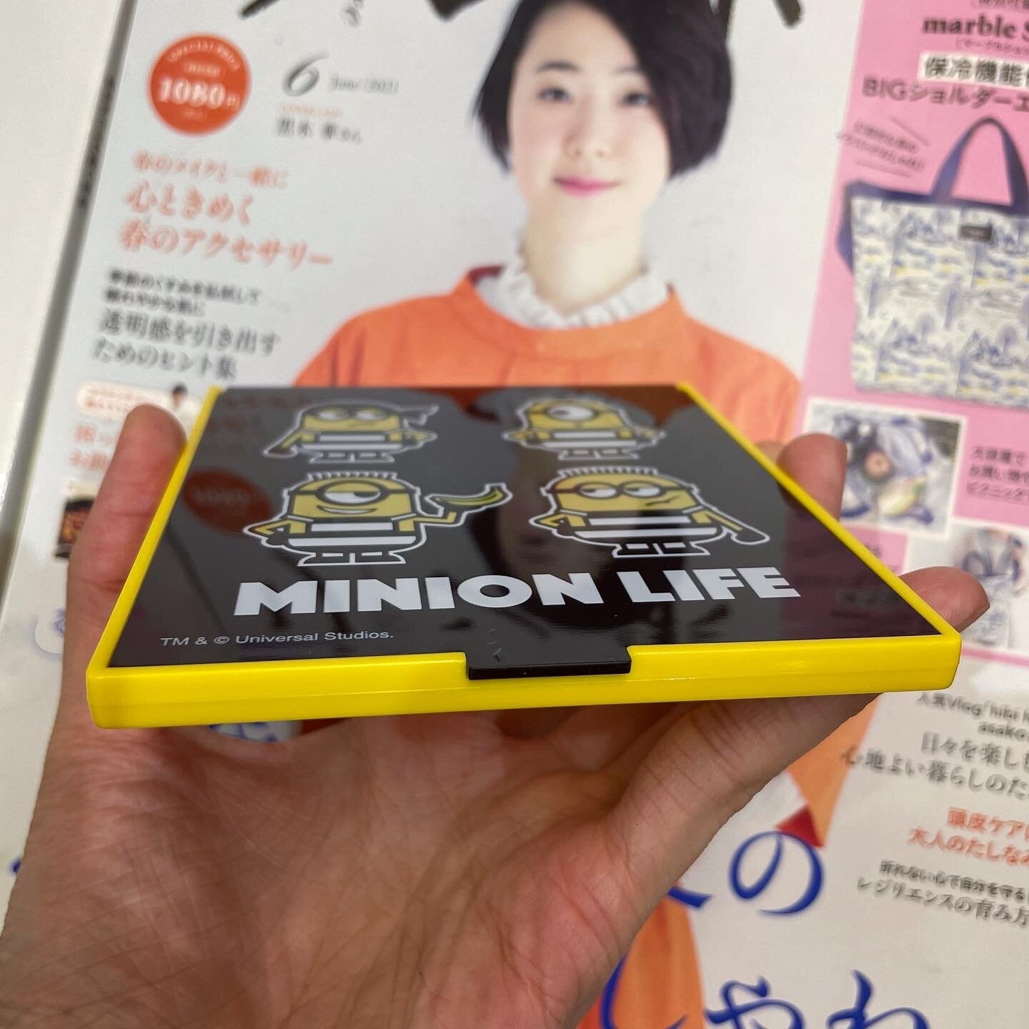 Sale- Minion Mirror, made in Japan