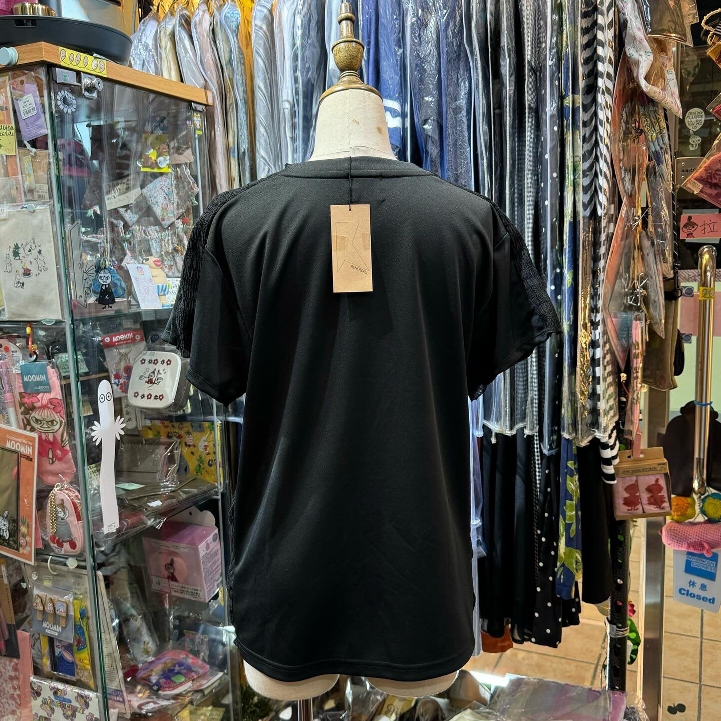 EXTRA20- Rehersall Ruffles T-shirt, 3 Colors, made in Japan