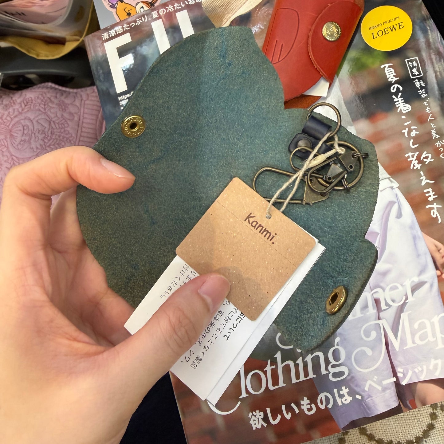 Sale- Kanmi Bird Key Holder, 2 Colors, made in Japan