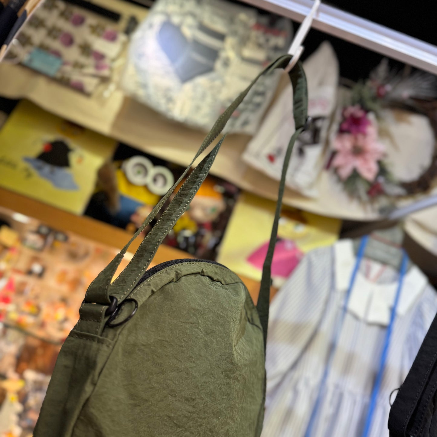 Anvocoeur Circle Nylon Bag, 2 Colors, made in Japan