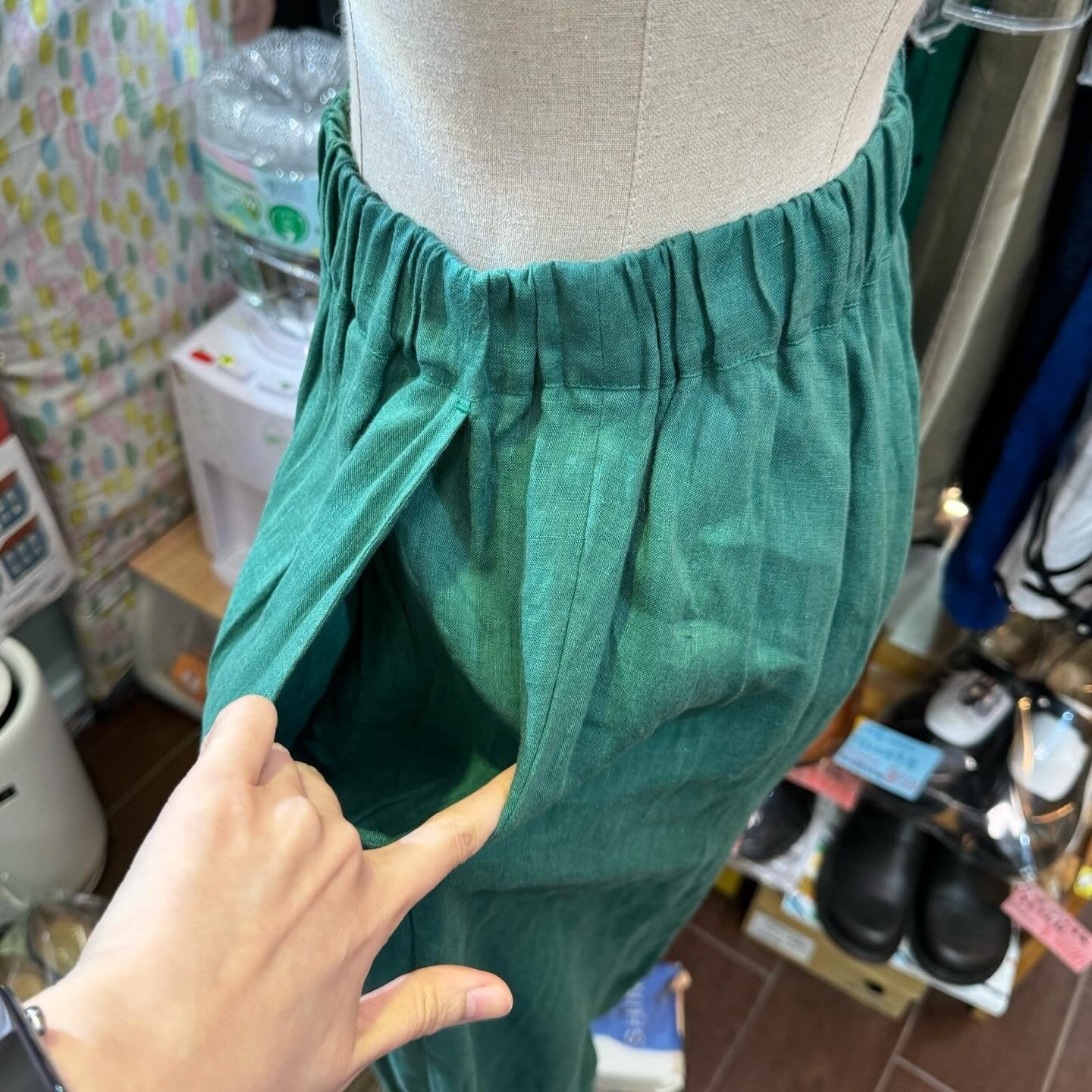 EXTRA20- Lueuf Linen Pants, 2 Colors, made in Japan