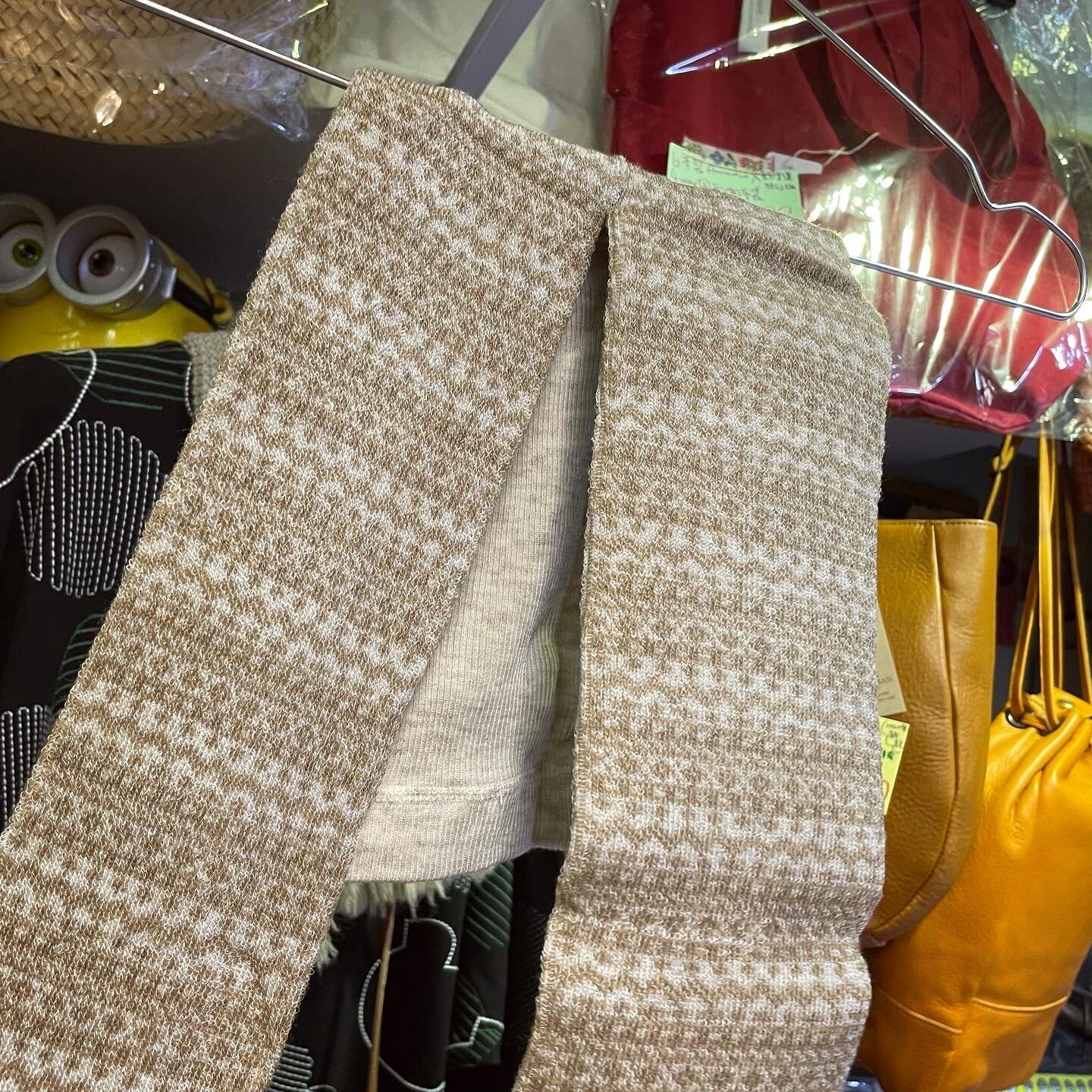 Sale- Ne-net Beige Wool Tights, made in Japan