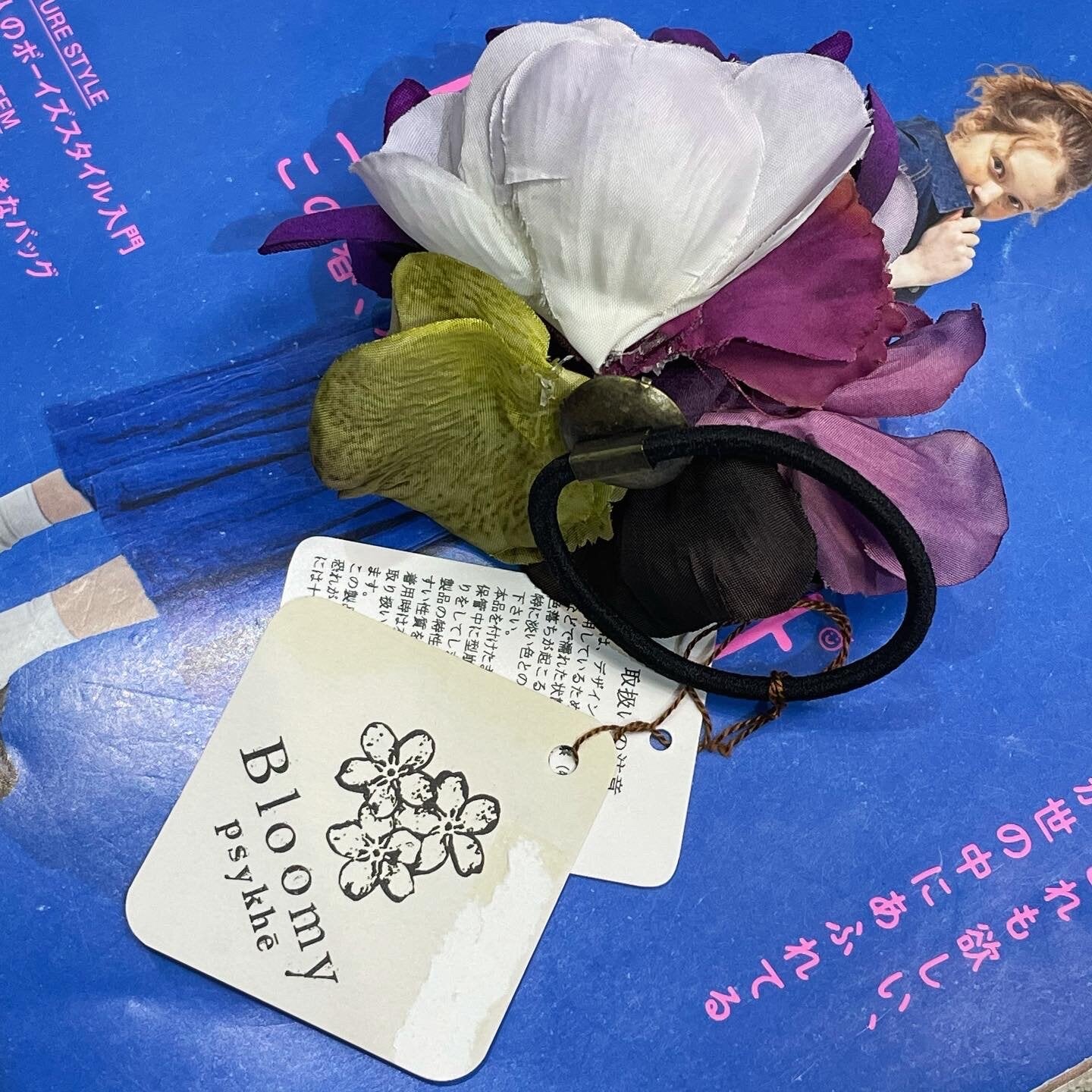 Sale- Bloomy psykne Floral Hair Band, made in Japan