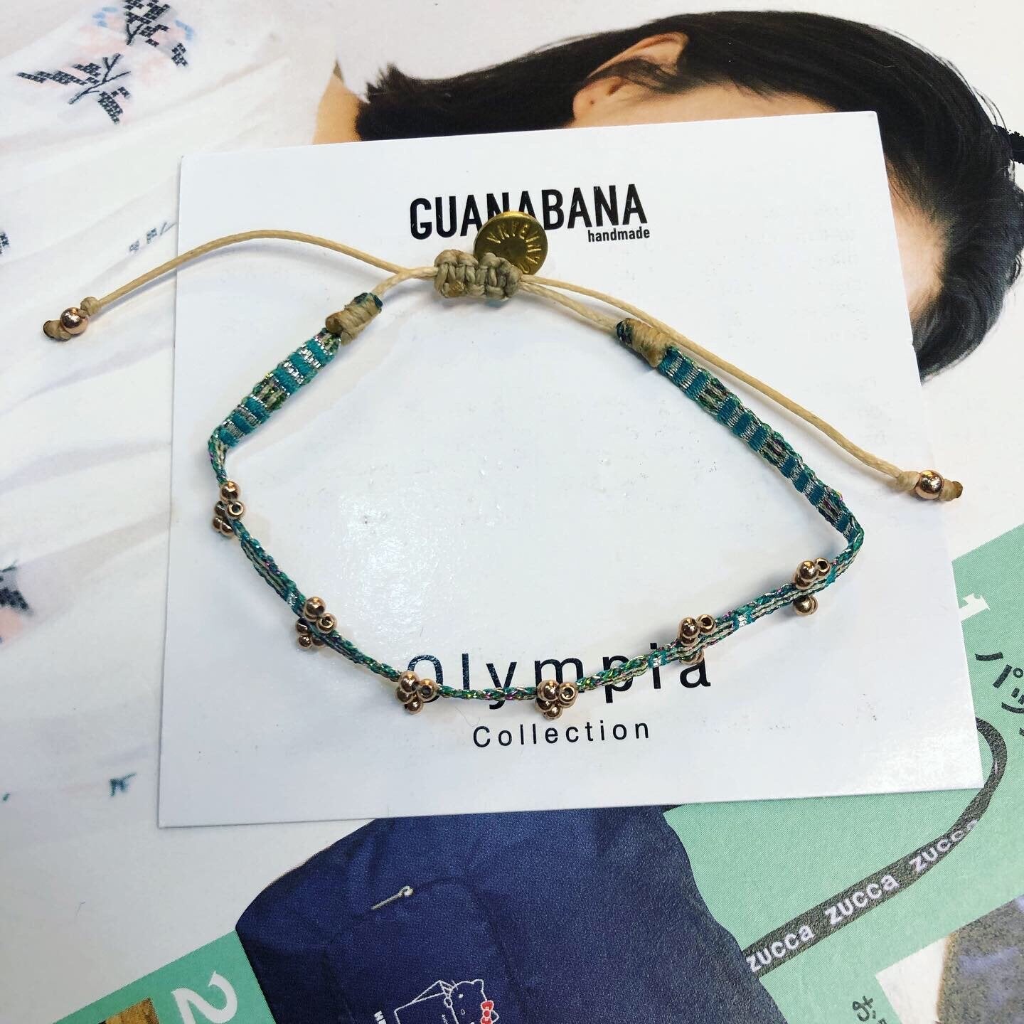 Sale- Spain Design GUANABANA Bracelet, made in Cambodia