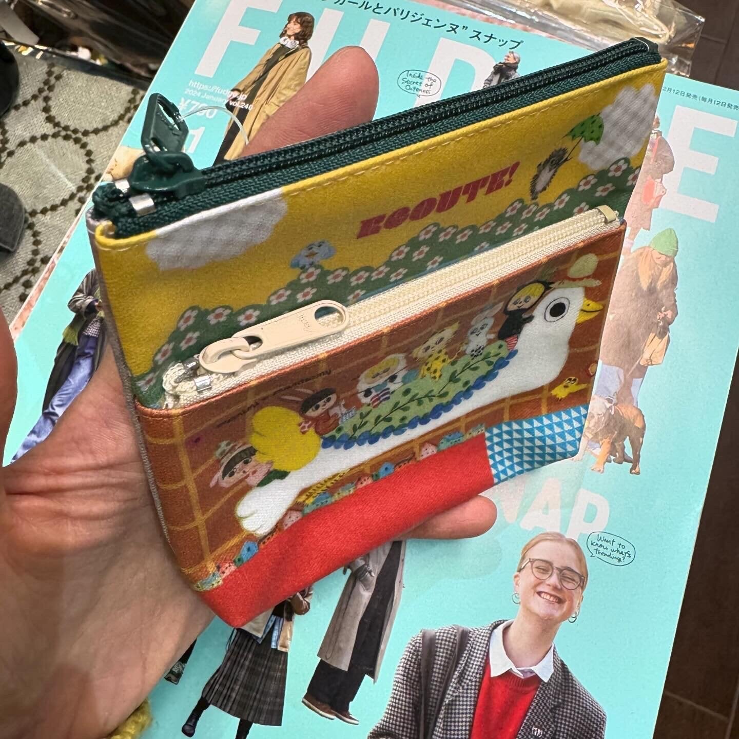 Ecoute Small Pouch, made in Japan