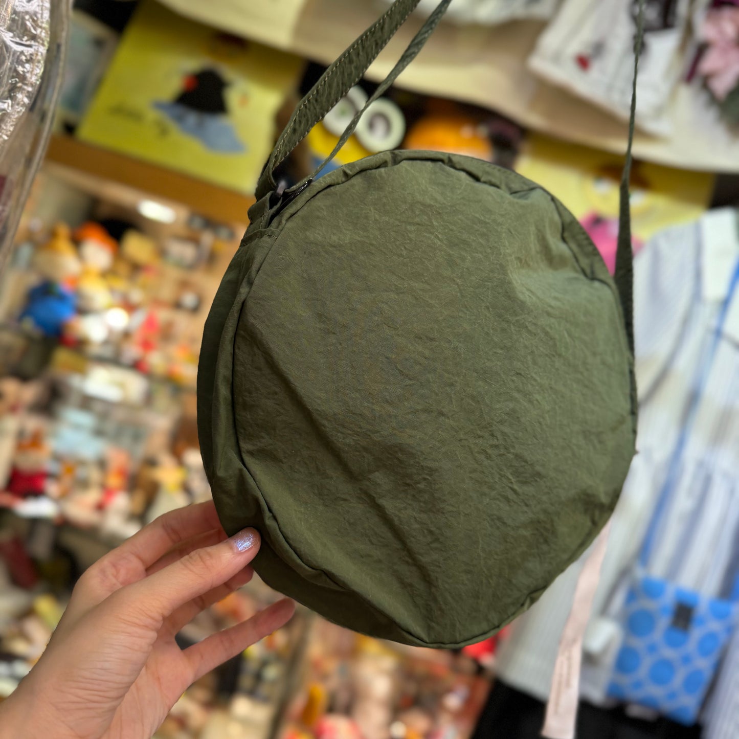 Anvocoeur Circle Nylon Bag, 2 Colors, made in Japan