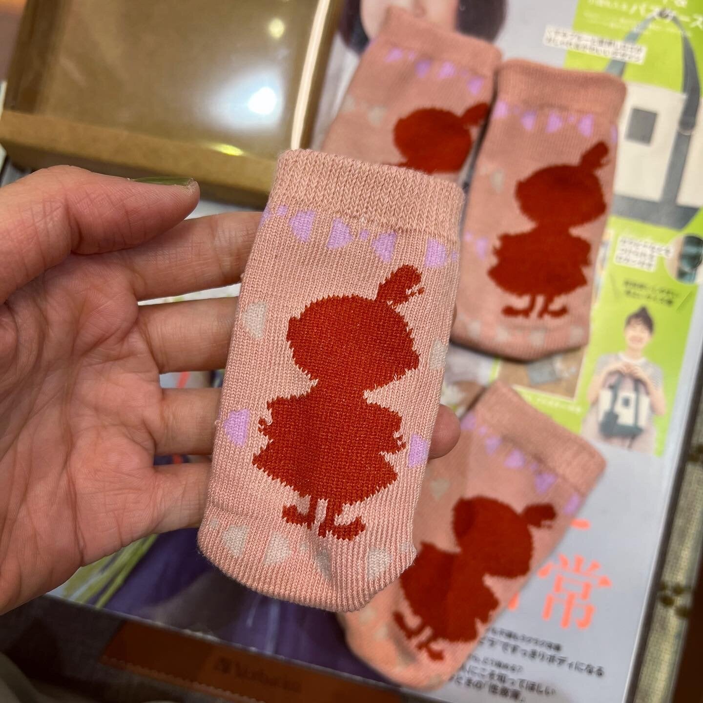 Little My Pink Chair Socks