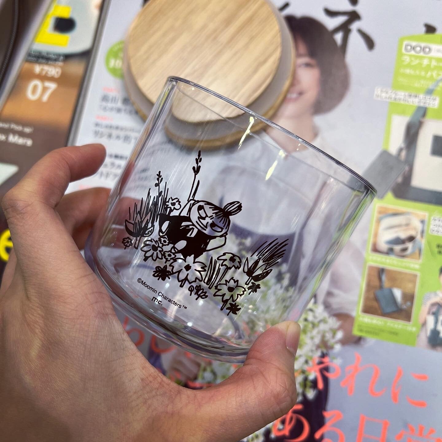 Sale- Little My Glass Can, made in Japan