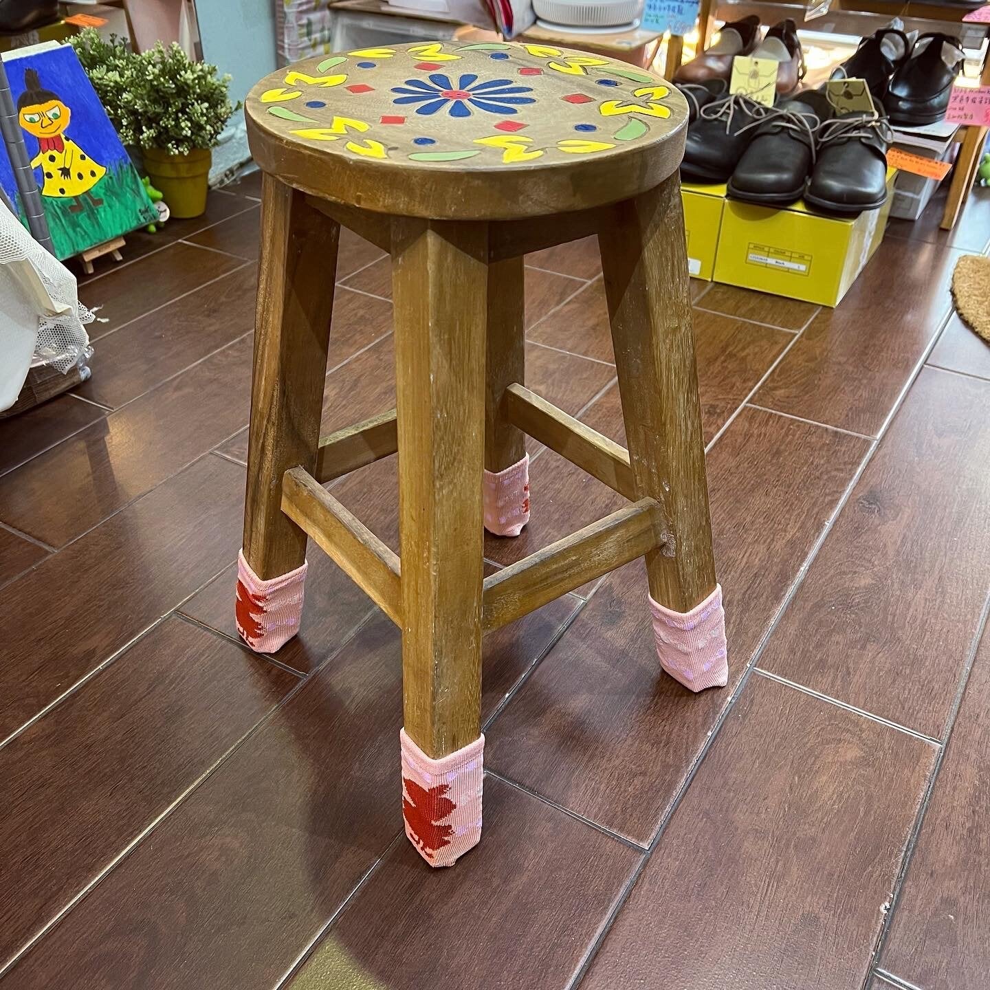 Little My Pink Chair Socks