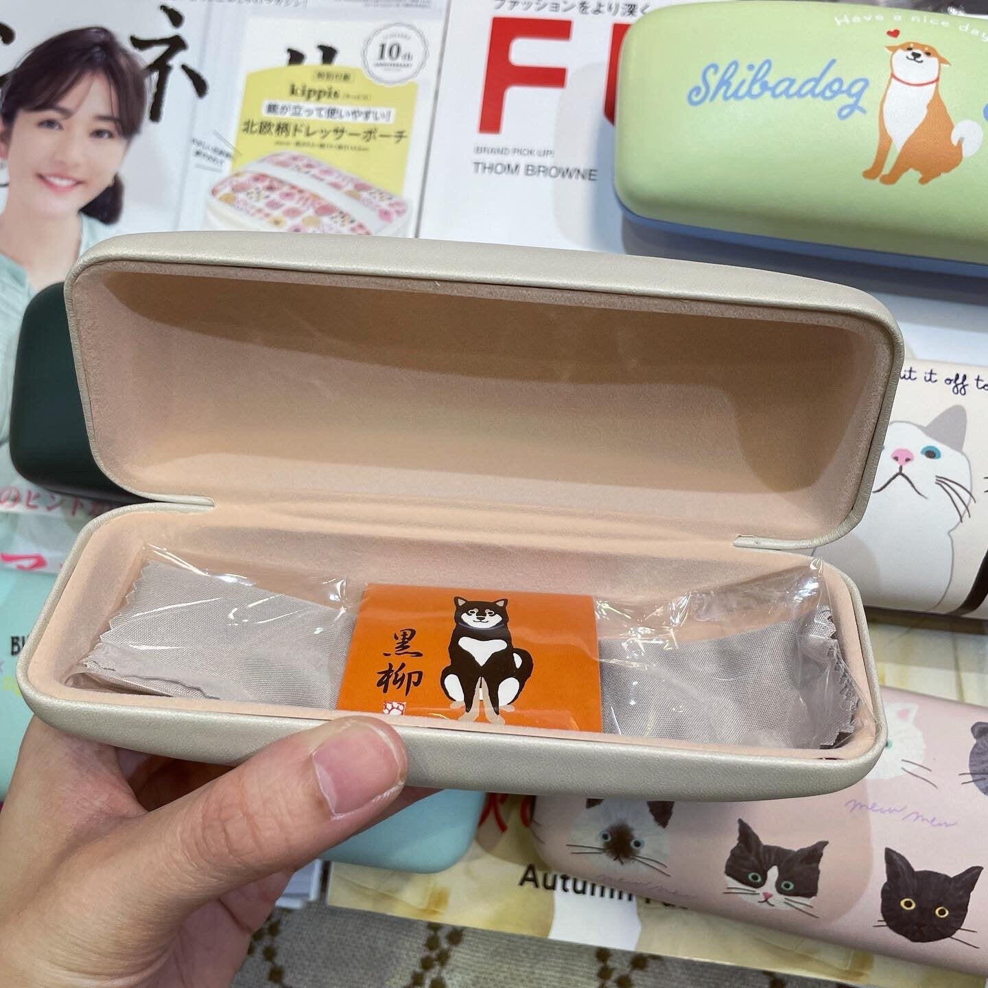 Sale- Friendshill Animal Print Glasses Cases, 6 Patterns