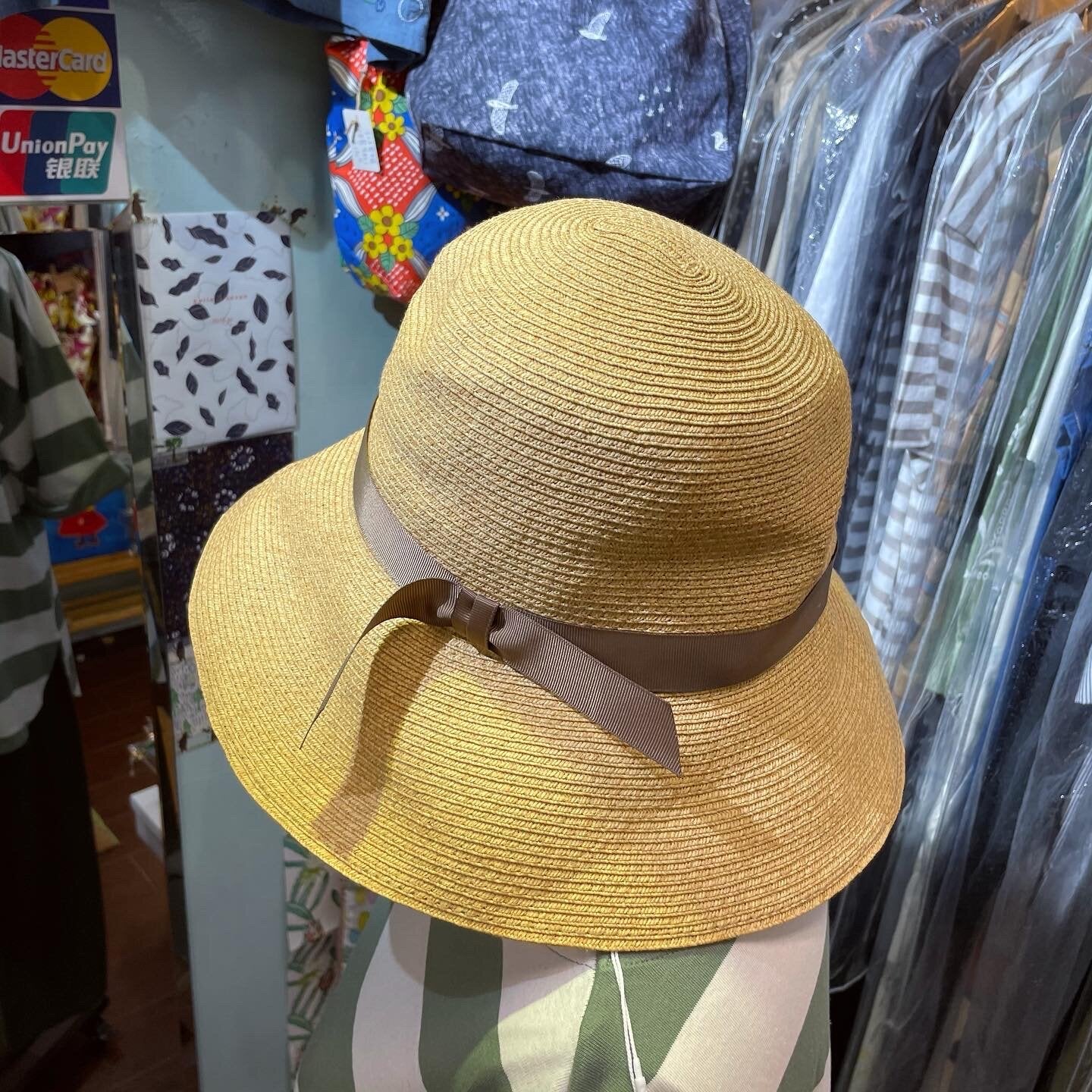 Sale- Lueuf Ribbon Straw Hat