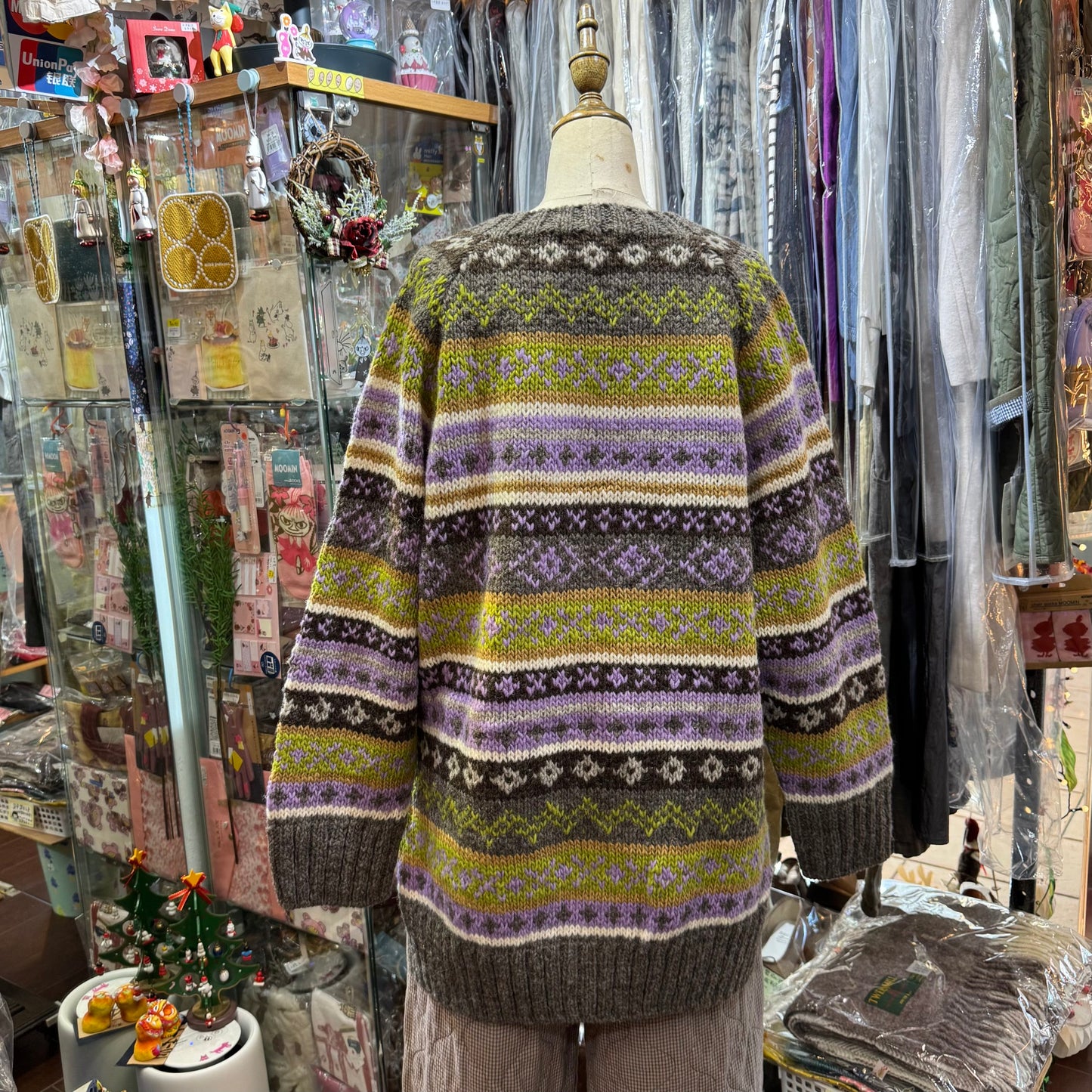 Sale- Tumugu Long Cardigan, Handmade in Peru