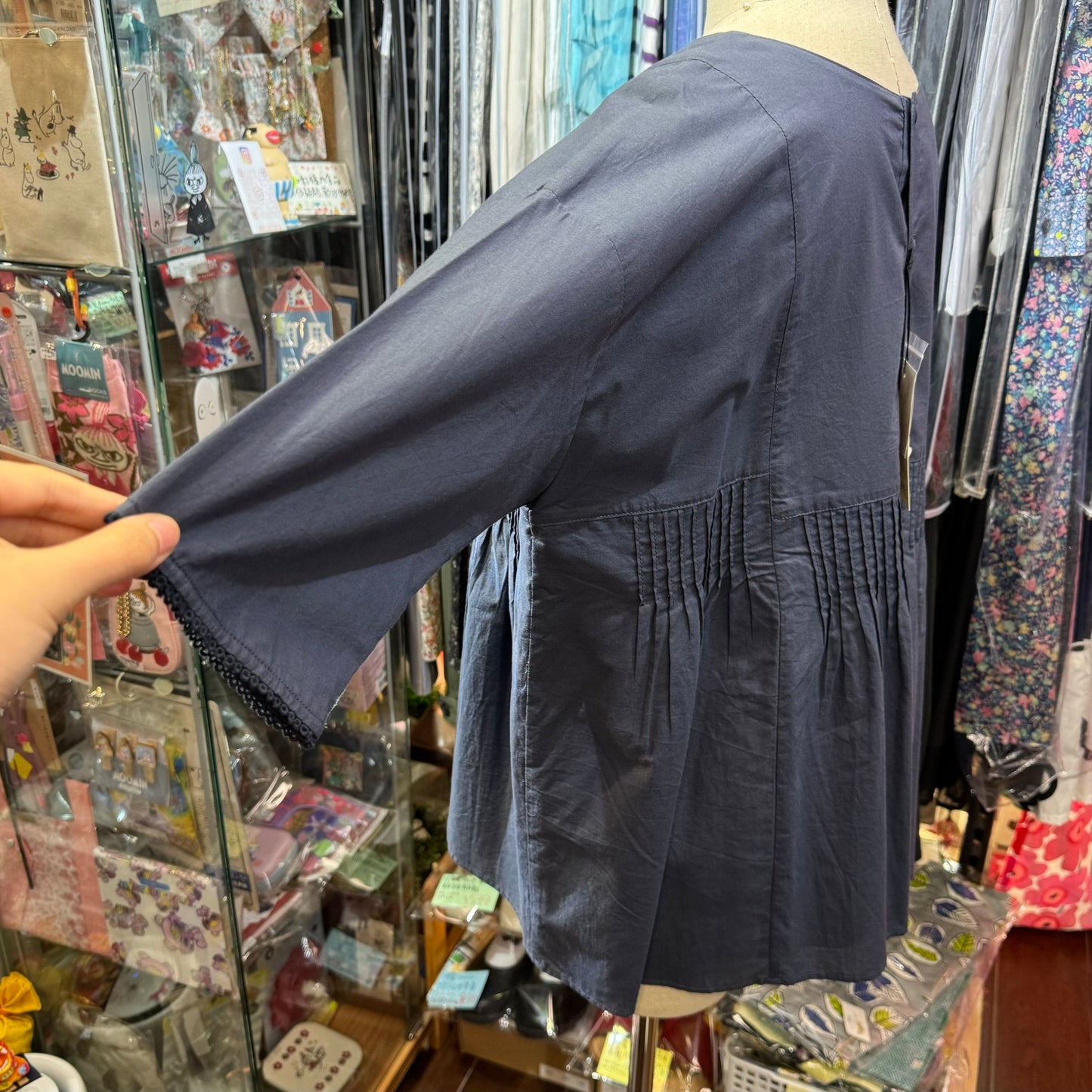 EXTRA20- Bulbul Blue 2Way Shirt