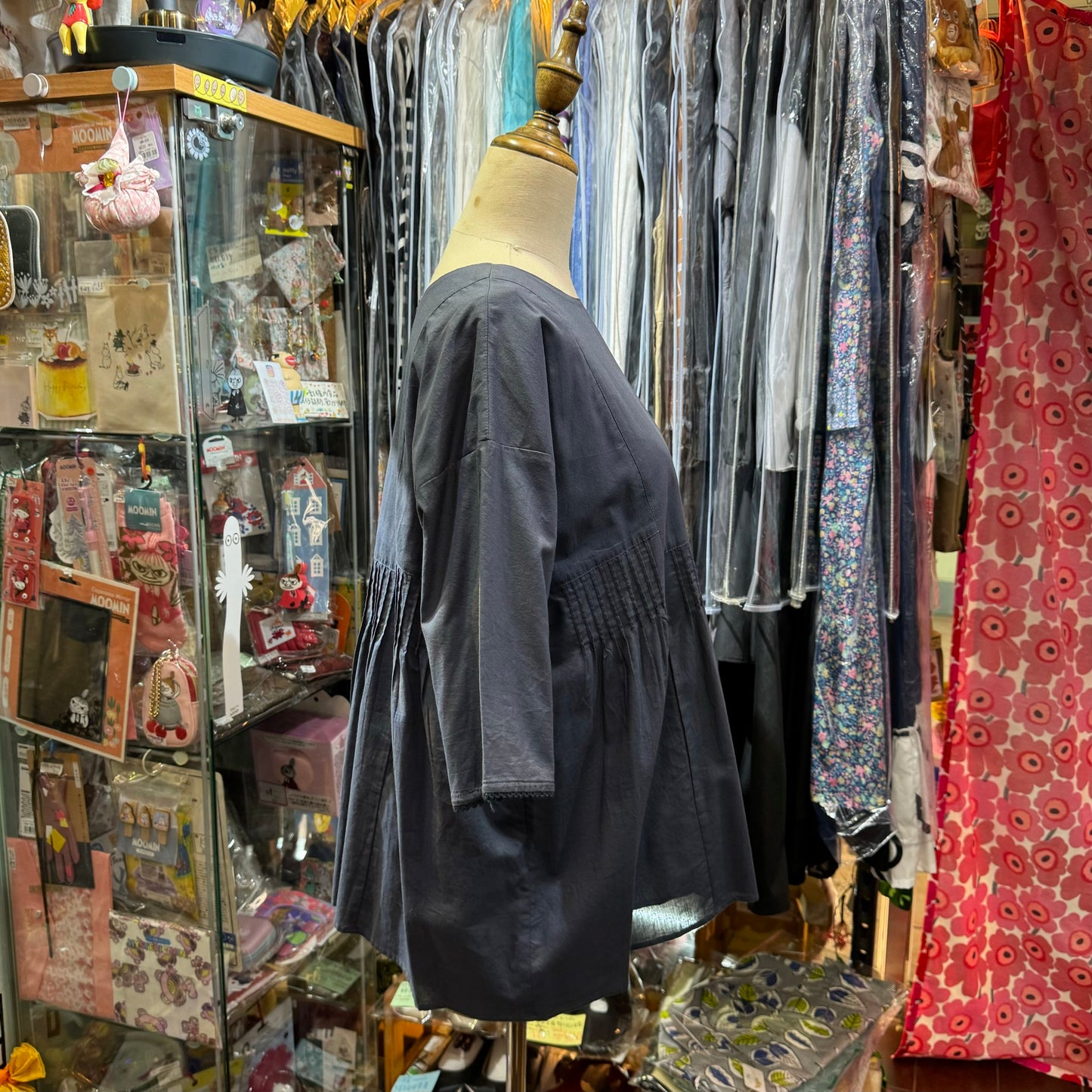 EXTRA20- Bulbul Blue 2Way Shirt