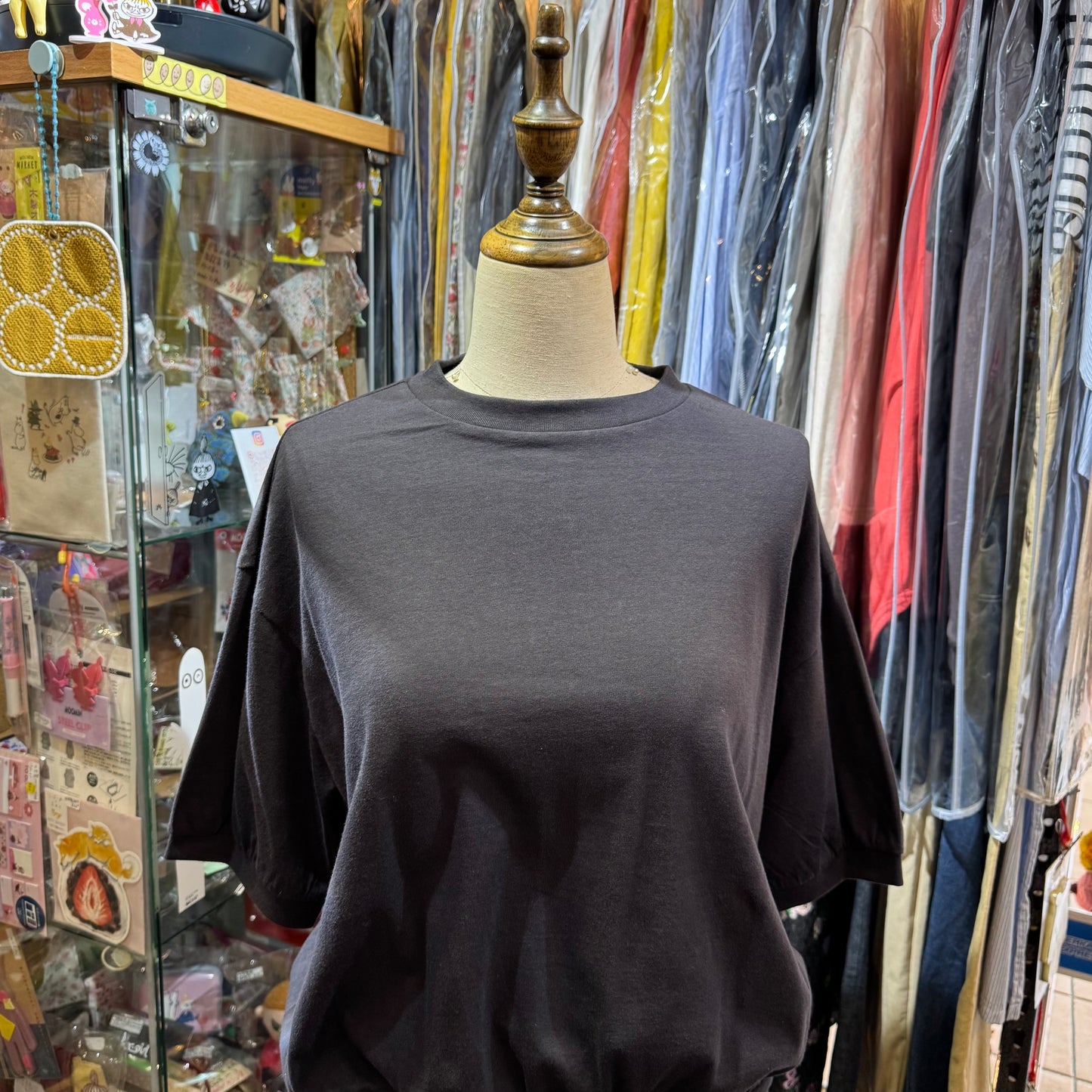 Ynir Charcoal Top, made in Japan
