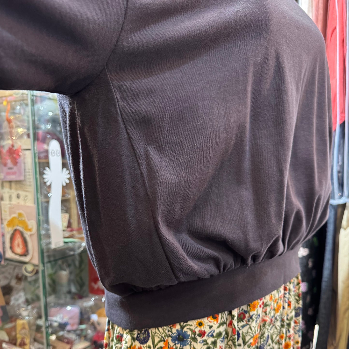 Ynir Charcoal Top, made in Japan