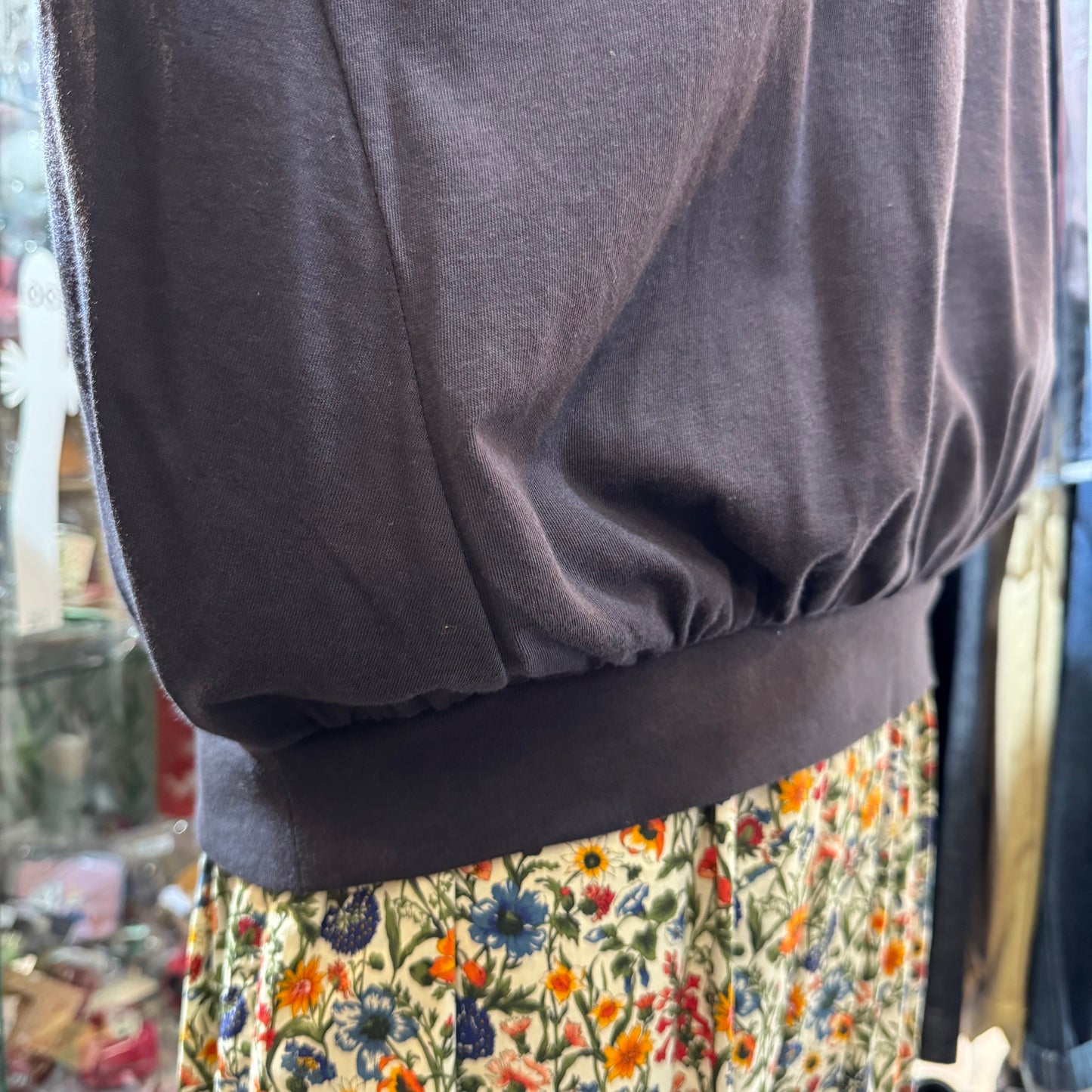 Ynir Charcoal Top, made in Japan