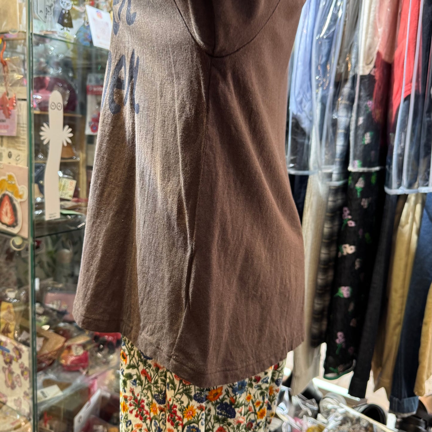 Tumugu Better Together Brown T-shirt, made in Japan