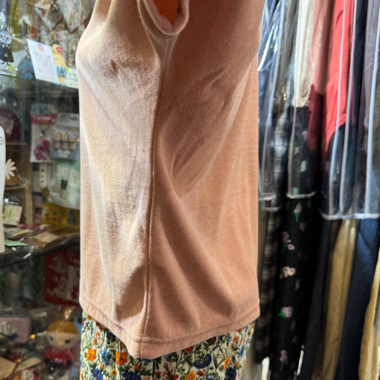 Ynir Velvet Top, 2 Colors, made in Japan
