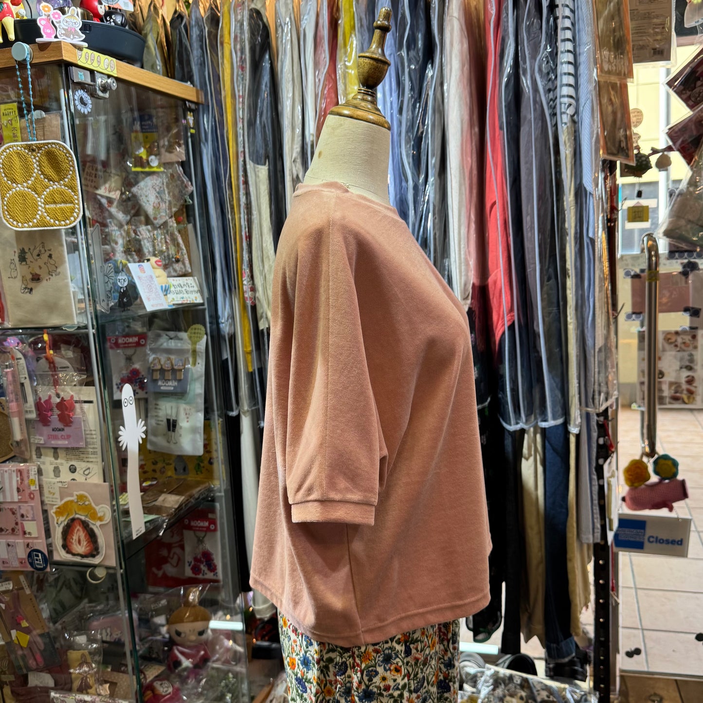 Ynir Velvet Top, 2 Colors, made in Japan