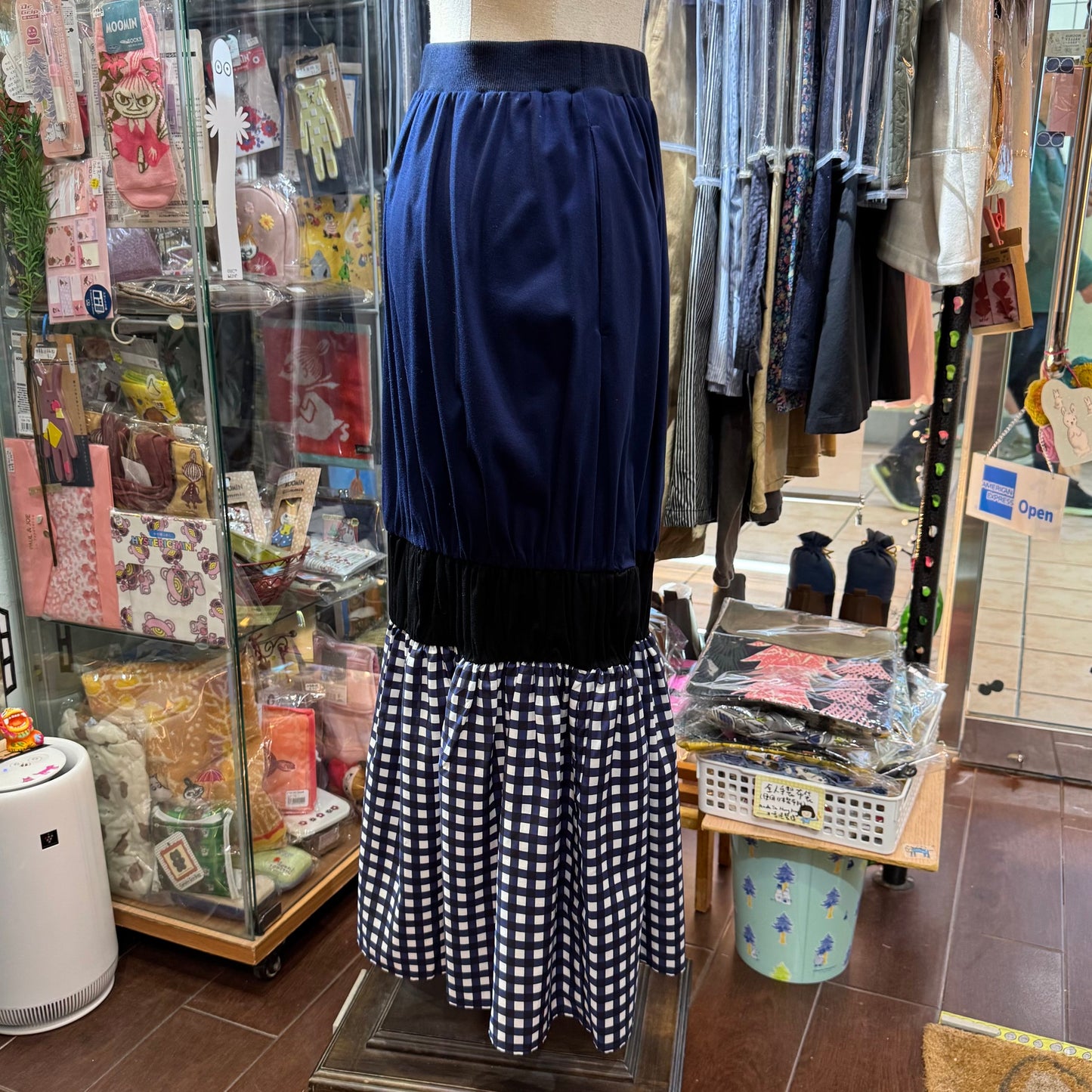 Sale- Marechal Terre Navy Skirt, made in Japan