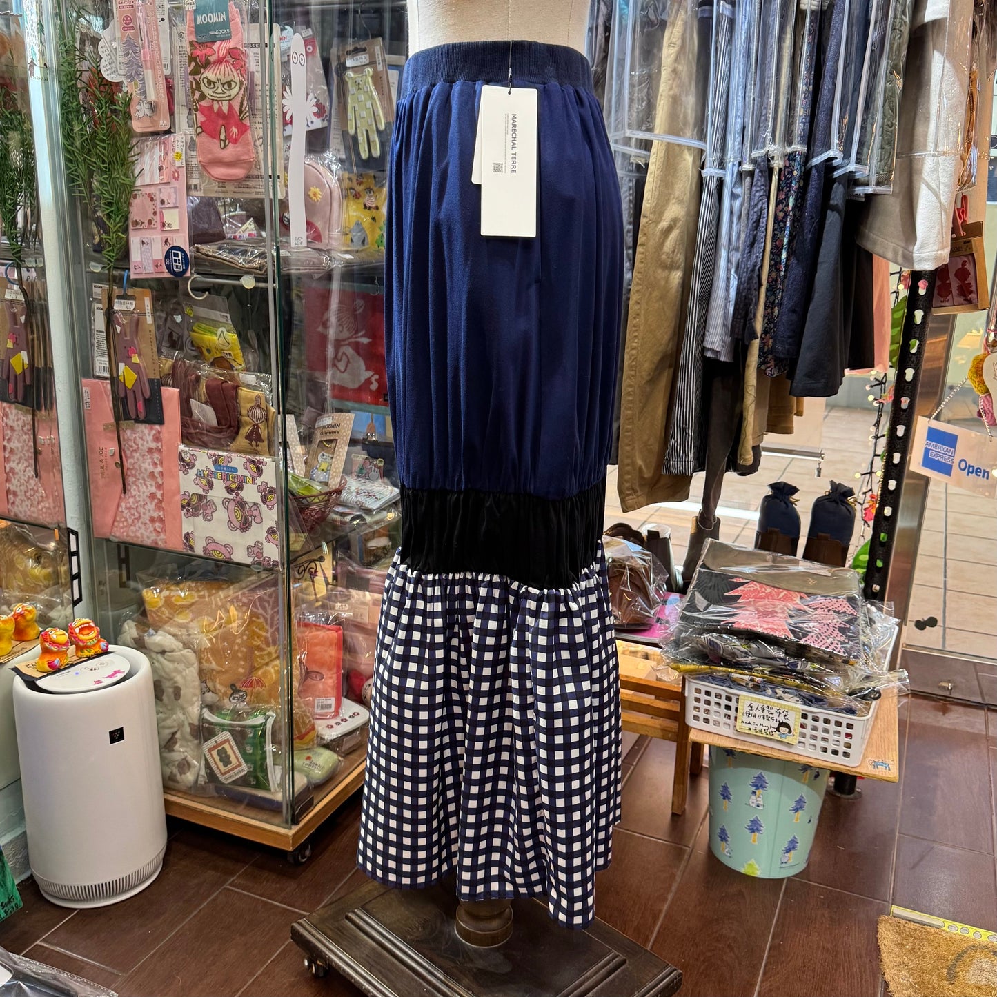 Sale- Marechal Terre Navy Skirt, made in Japan