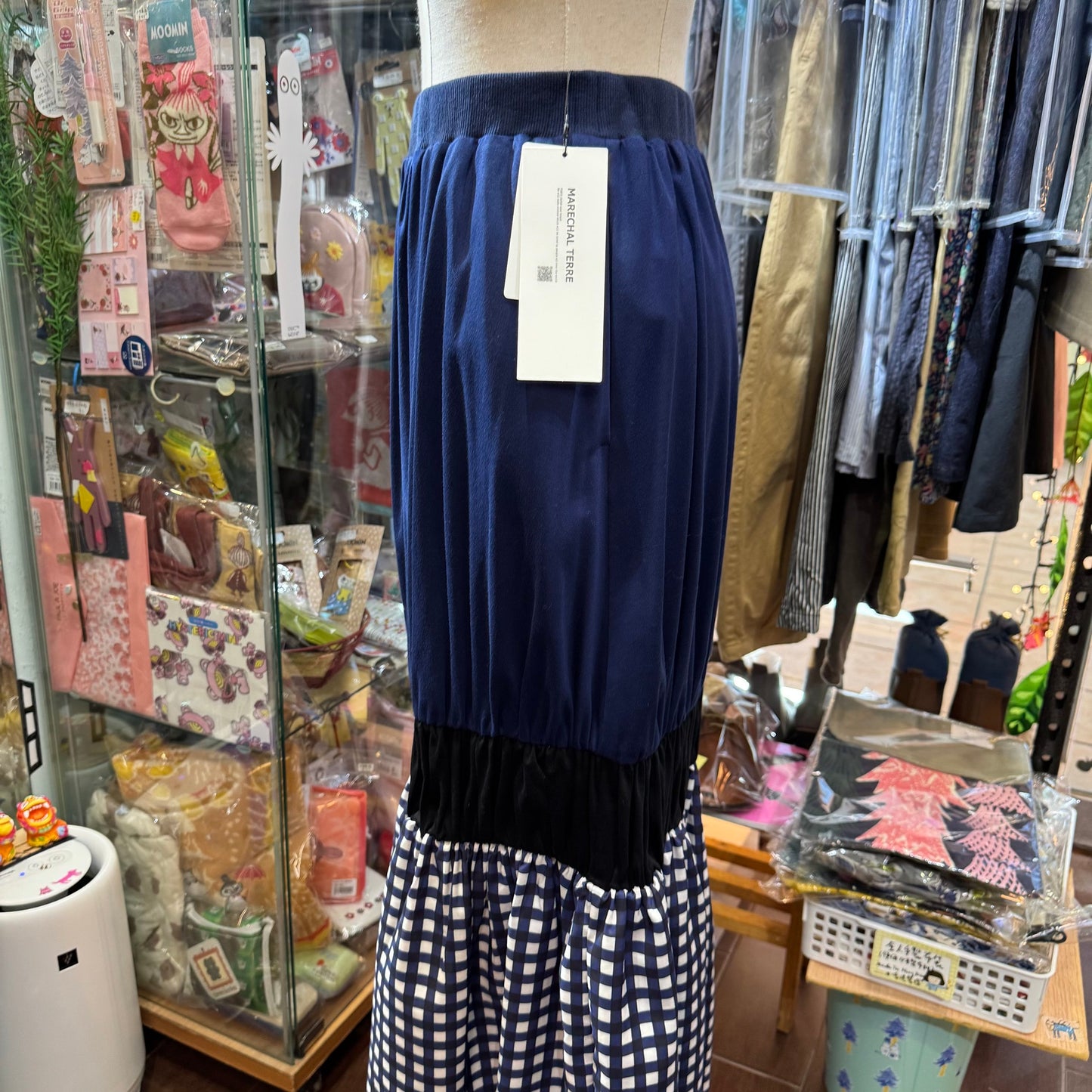 Sale- Marechal Terre Navy Skirt, made in Japan