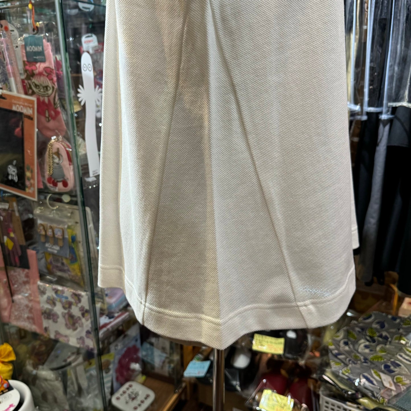 Sale- Lacoste X Beams Boy White A-line T-shirt, size 36, made in Japan