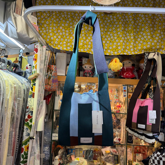 Tricotē Colored Arrange Knot Bag, 2 Colors, made in Japan