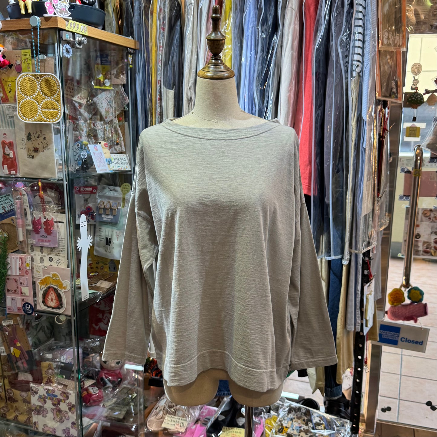 Days Grey T-shirt, made in Japan