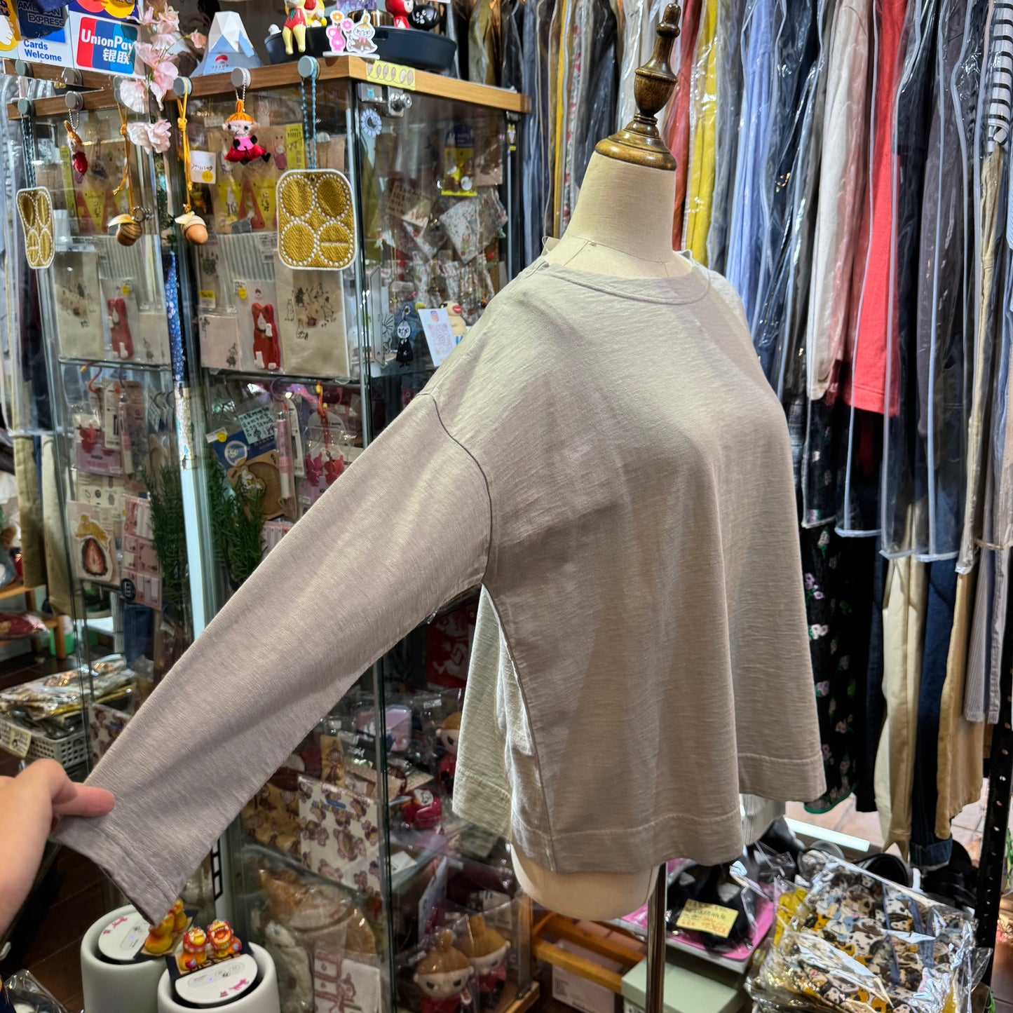 Days Grey T-shirt, made in Japan