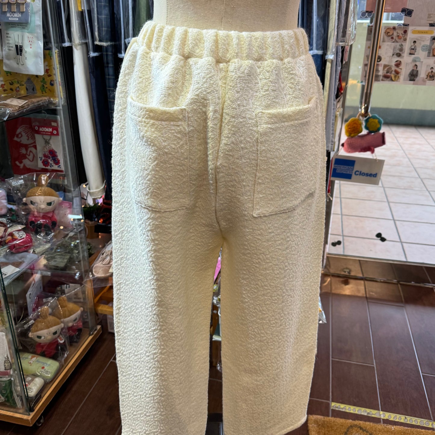 Yarra White Pants, made in Japan