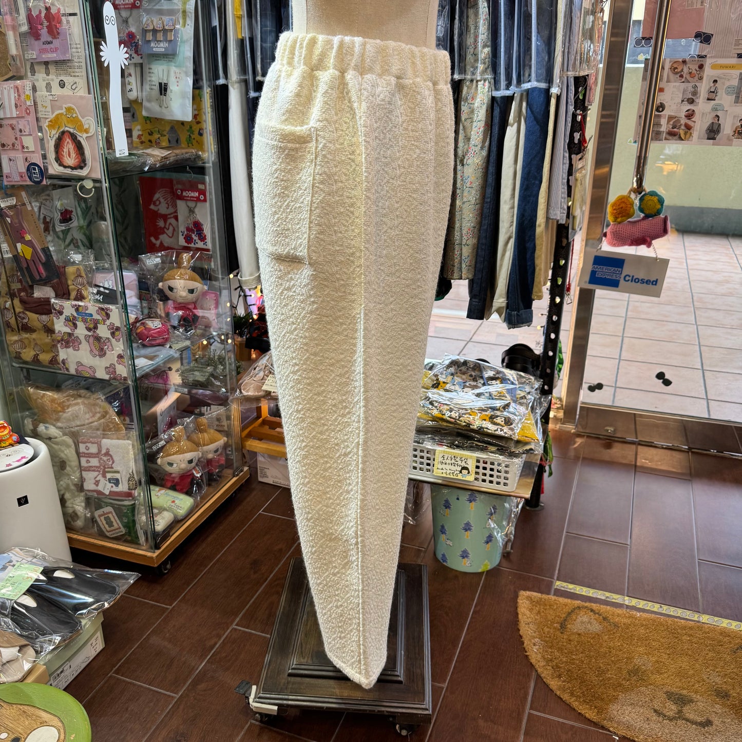 Yarra White Pants, made in Japan