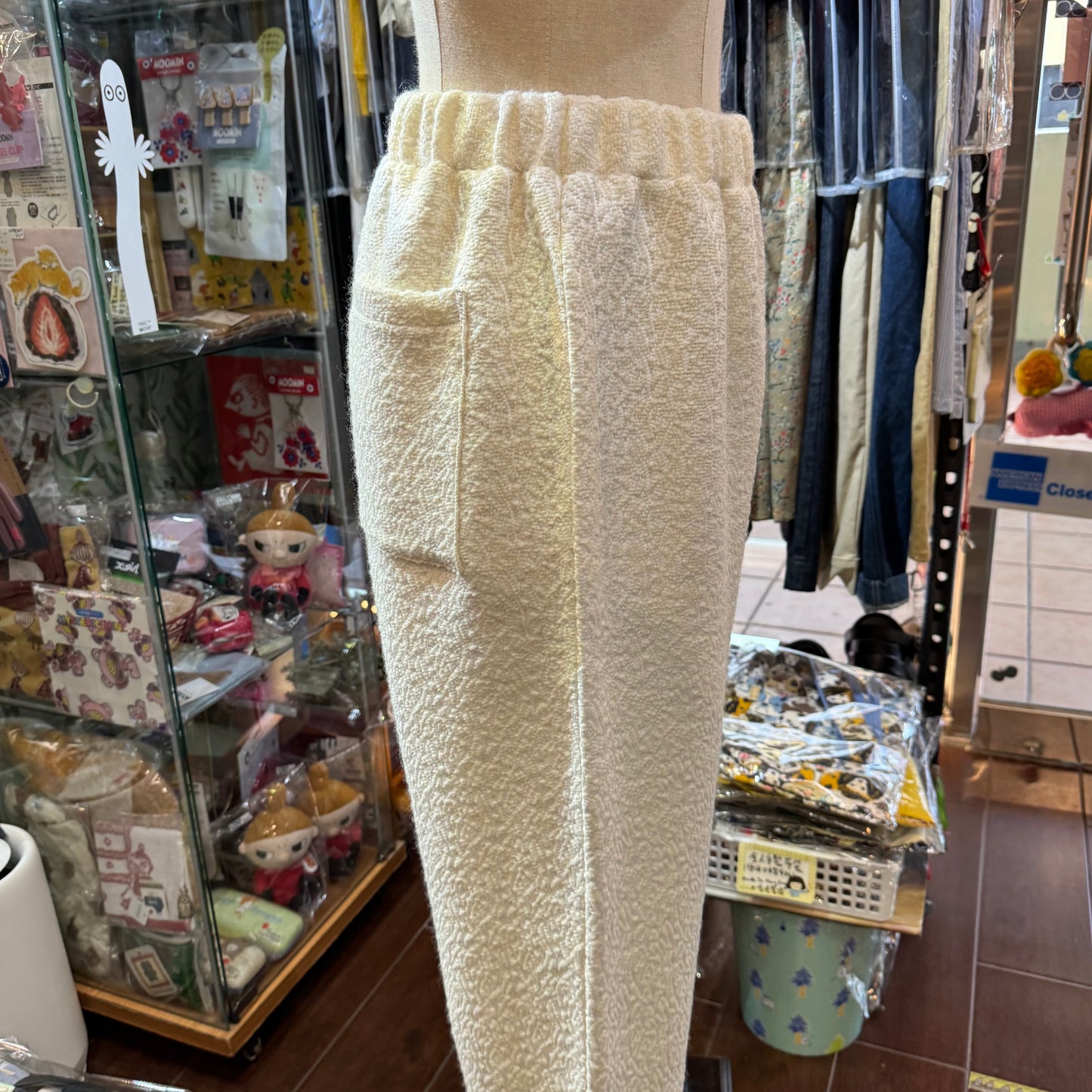 Yarra White Pants, made in Japan